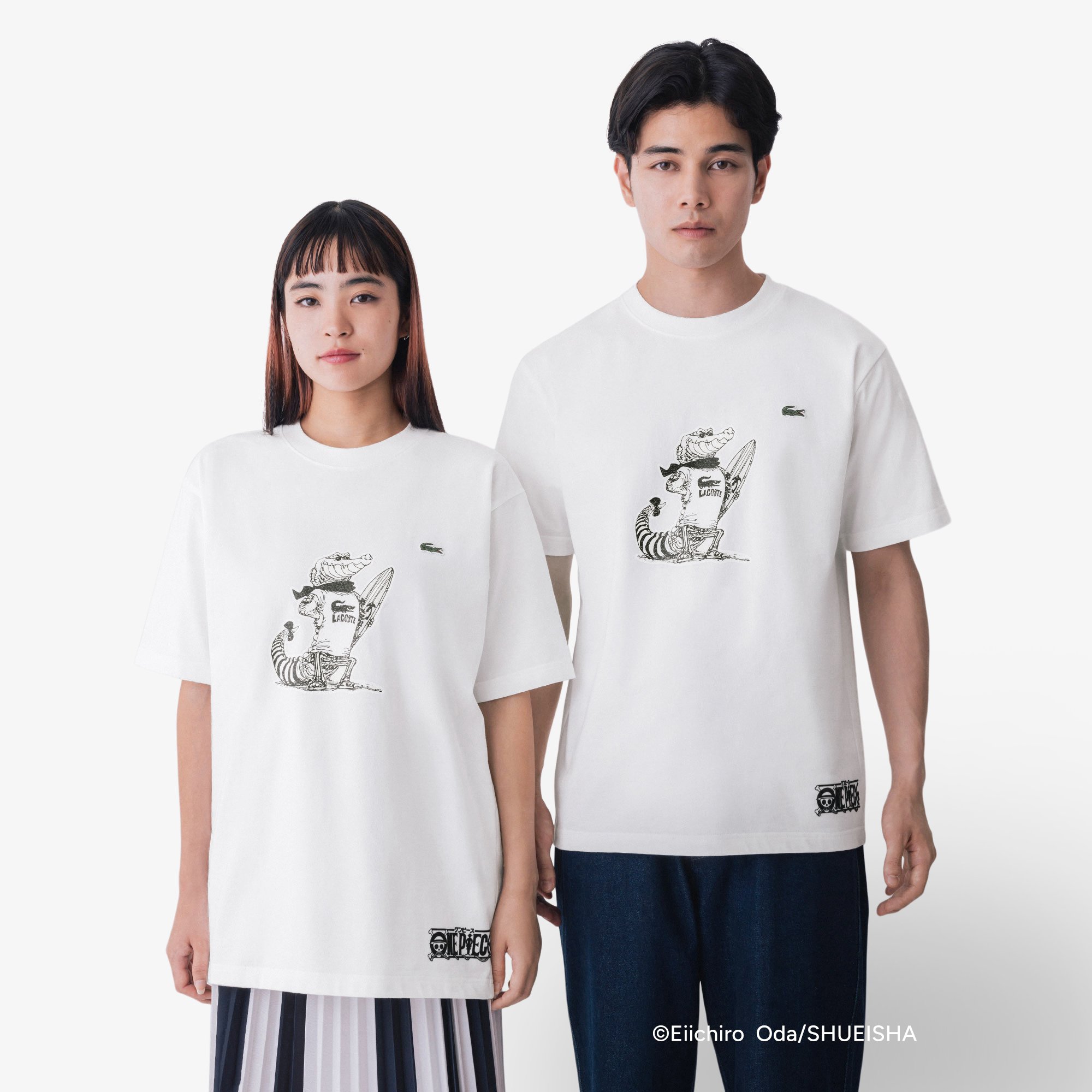 Áo Thun Lacoste Nam Lacoste x ONE PIECE Họa Tiết In