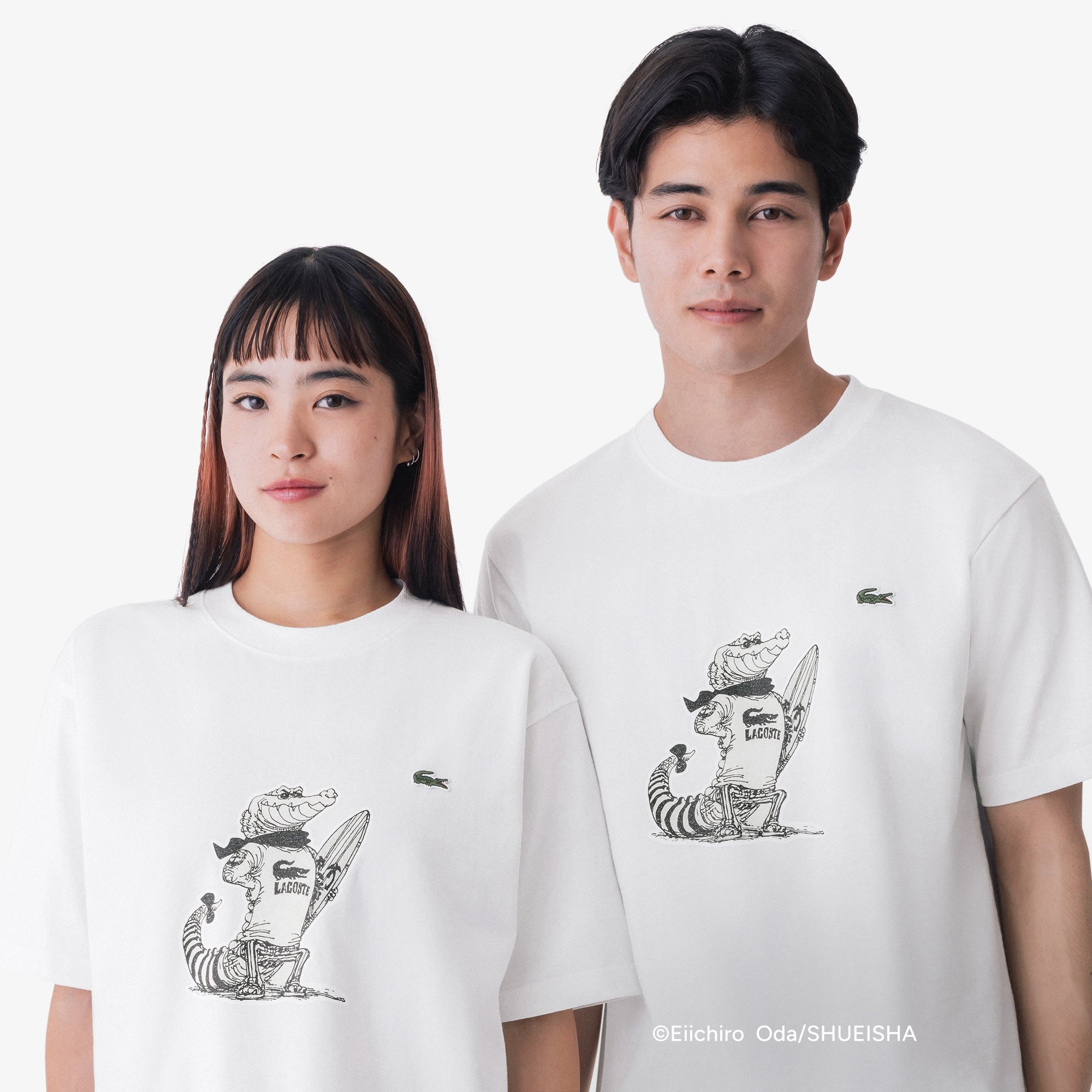 Áo Thun Lacoste Nam Lacoste x ONE PIECE Họa Tiết In