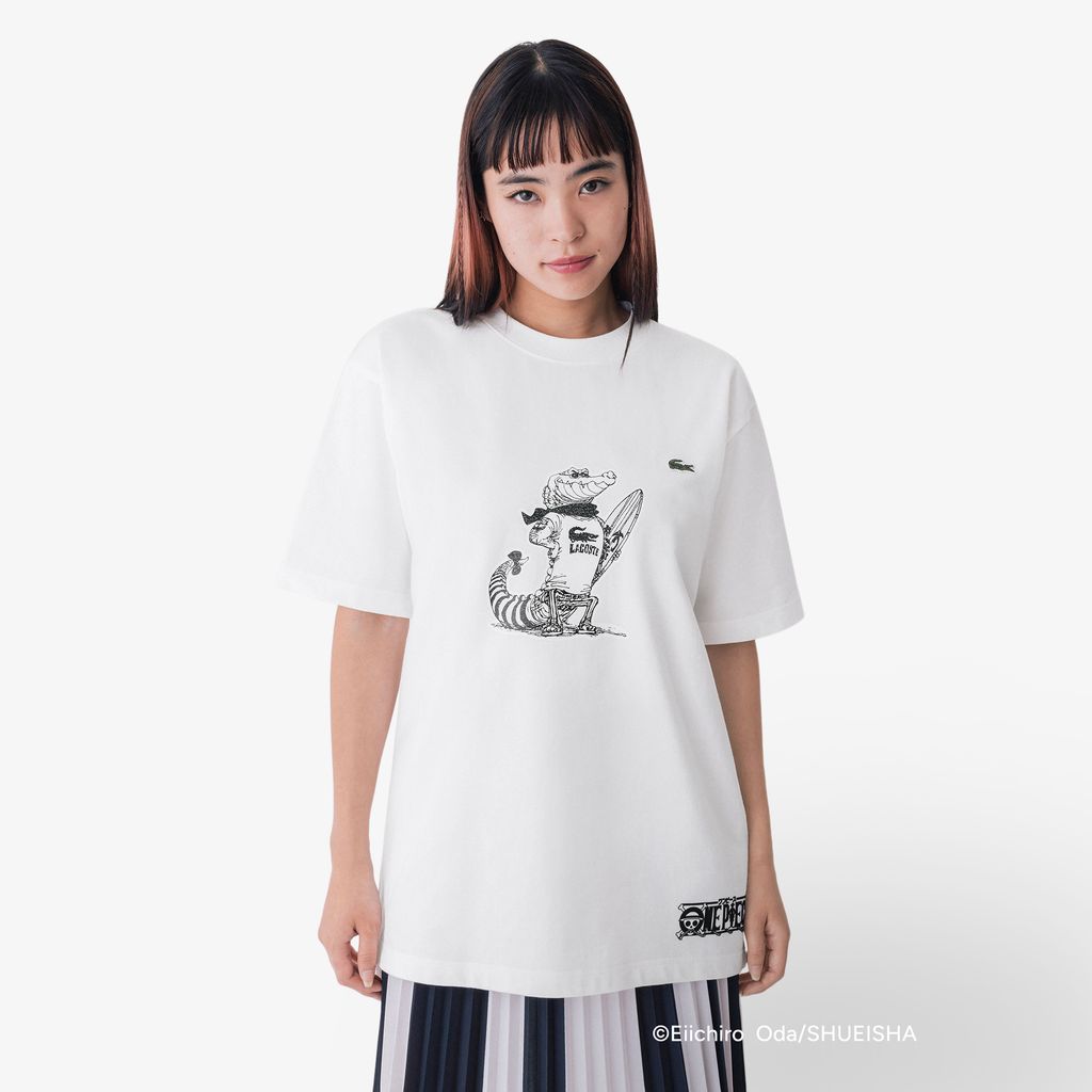 Áo Thun Lacoste Nam Lacoste x ONE PIECE Họa Tiết In