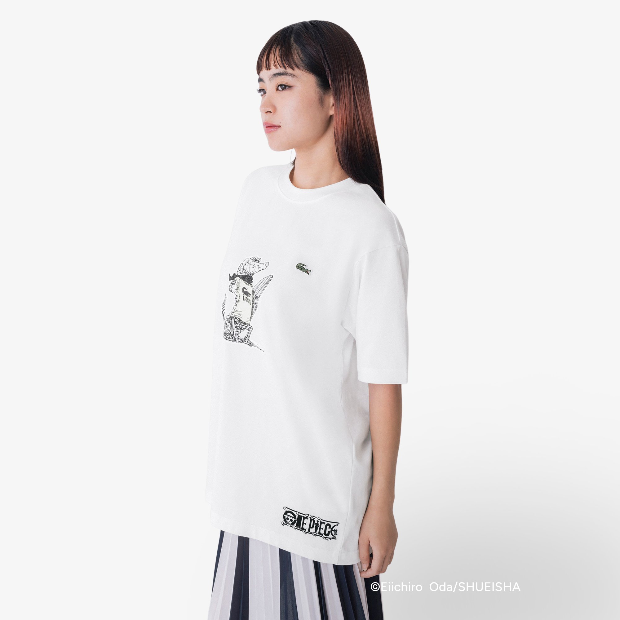 Áo Thun Lacoste Nam Lacoste x ONE PIECE Họa Tiết In