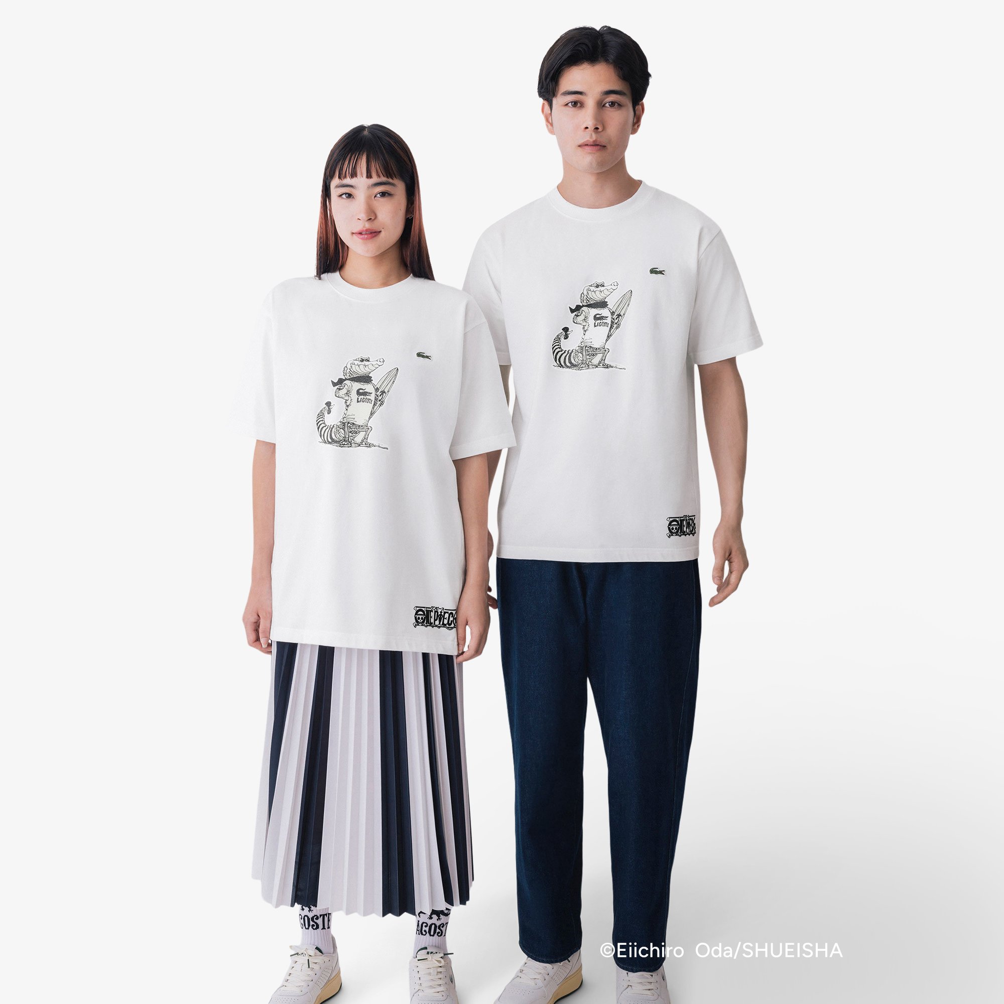 Áo Thun Lacoste Nam Lacoste x ONE PIECE Họa Tiết In