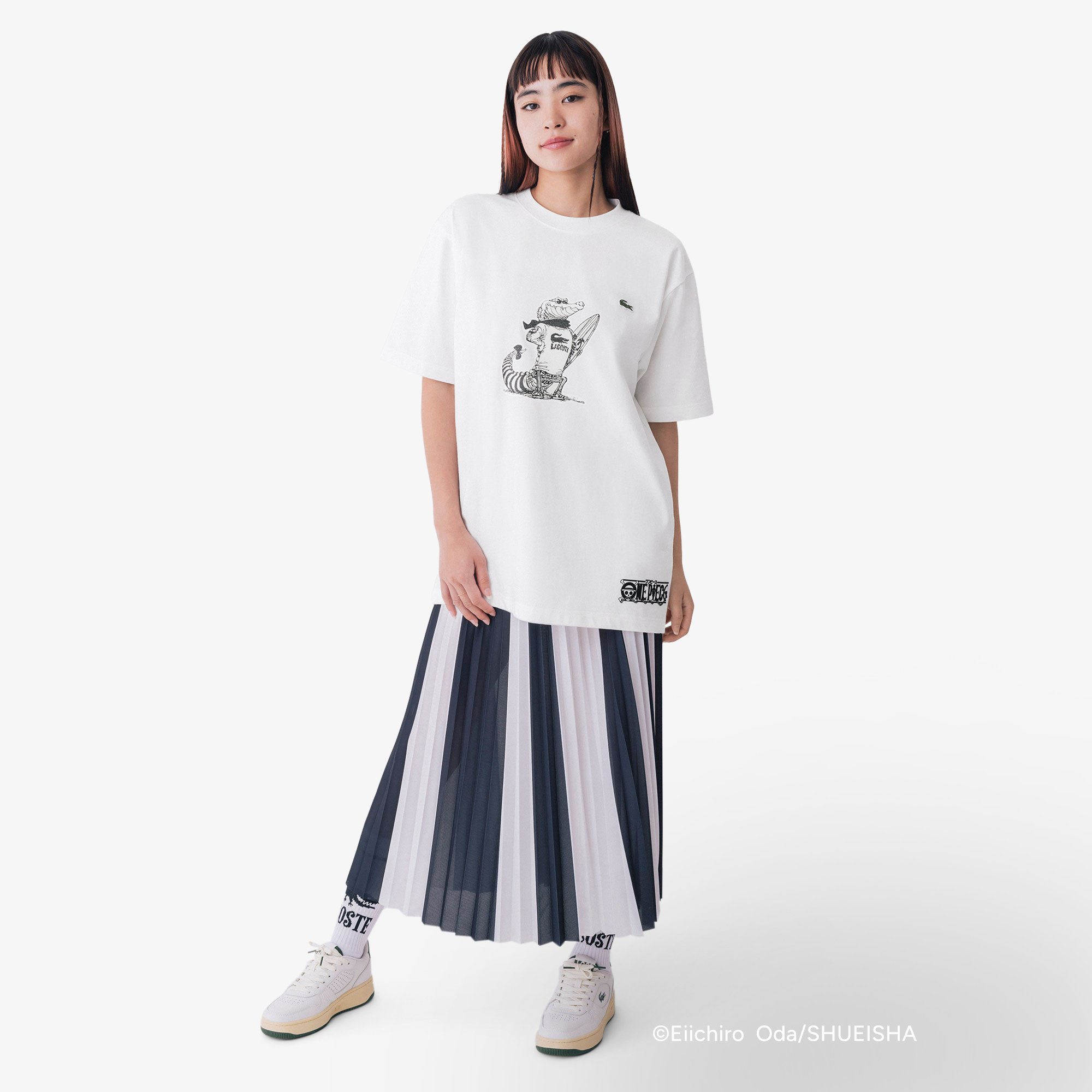 Áo Thun Lacoste Nam Lacoste x ONE PIECE Họa Tiết In