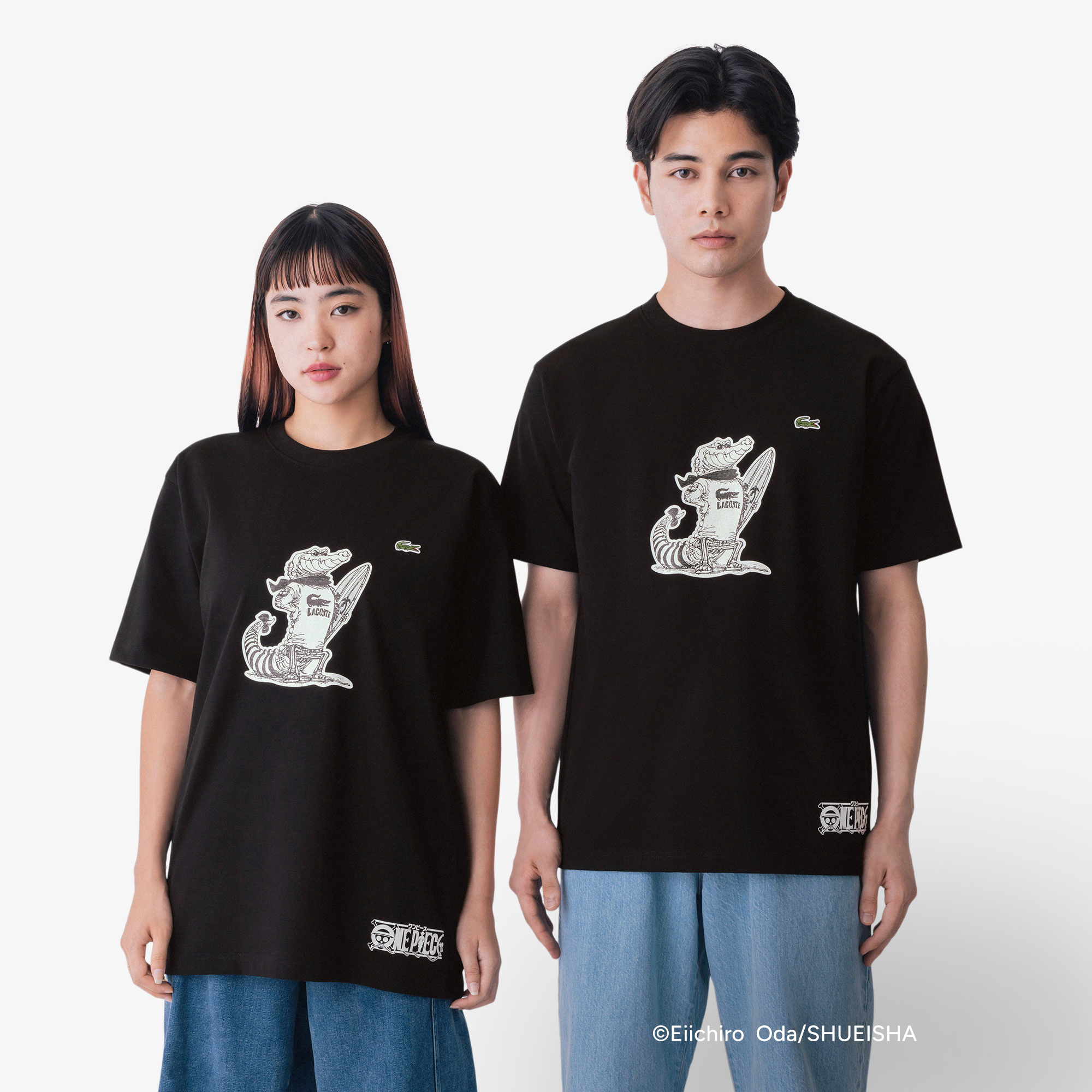 Áo Thun Lacoste Nam Lacoste x ONE PIECE Họa Tiết In