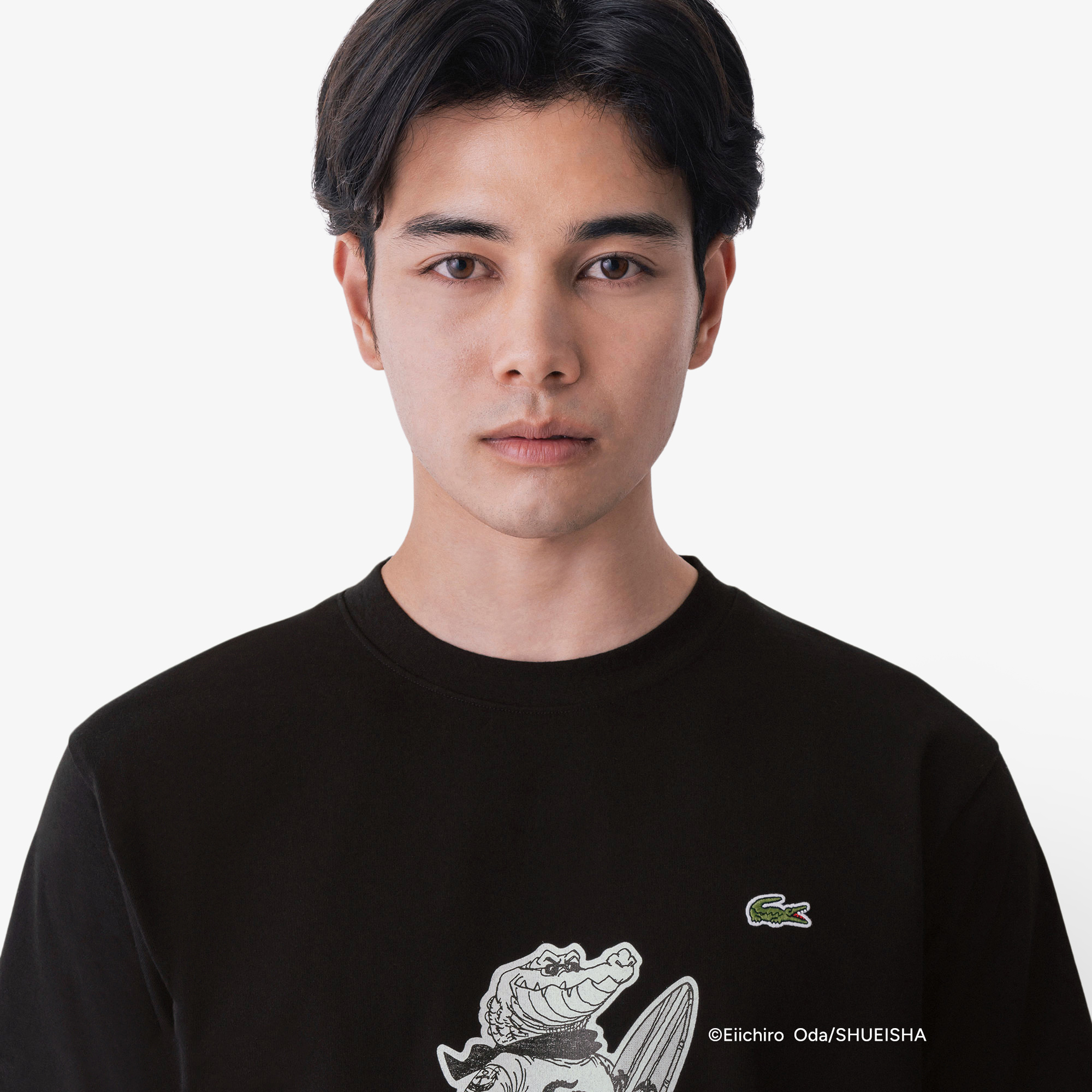 Áo Thun Lacoste Nam Lacoste x ONE PIECE Họa Tiết In
