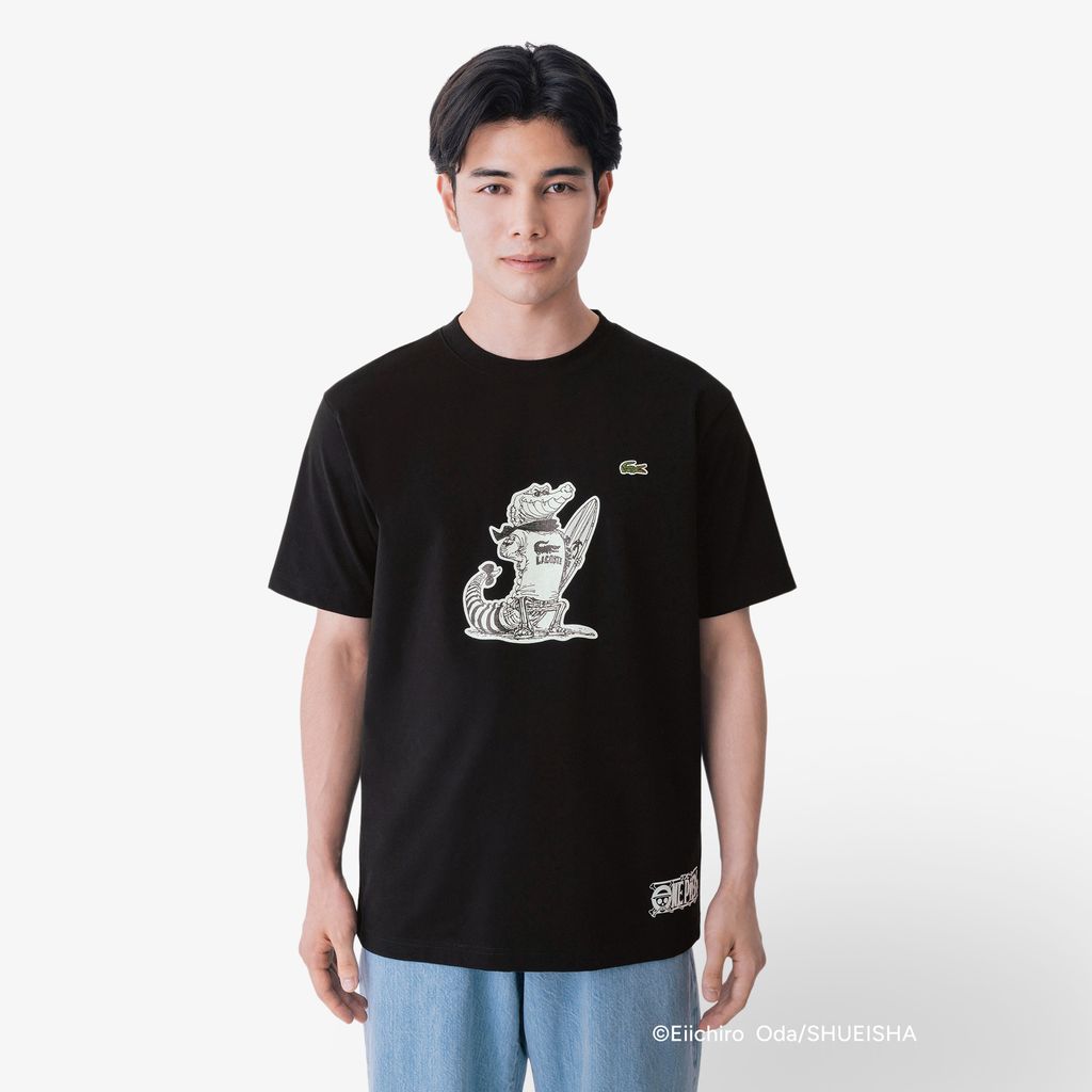 Áo Thun Lacoste Nam Lacoste x ONE PIECE Họa Tiết In