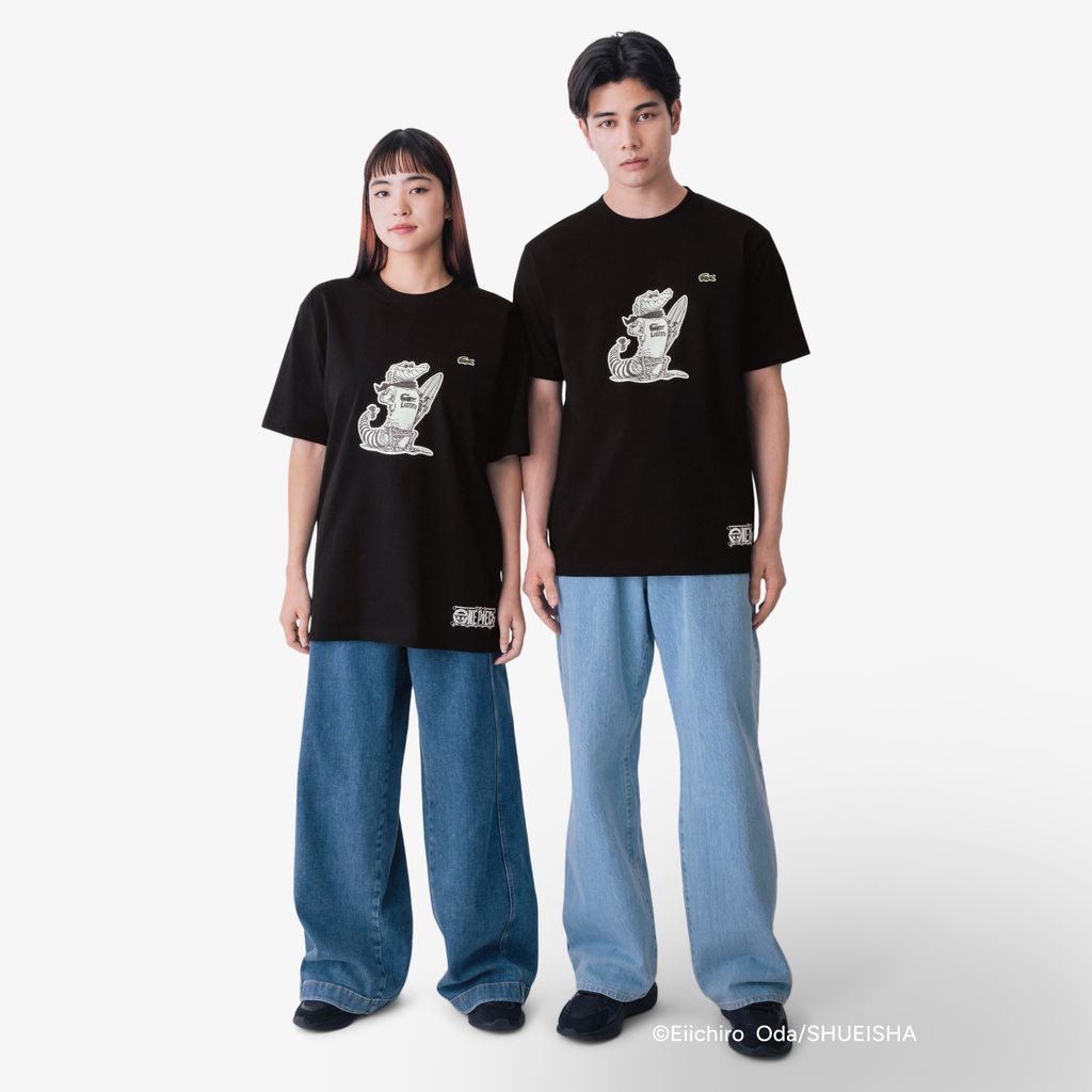 Áo Thun Lacoste Nam Lacoste x ONE PIECE Họa Tiết In