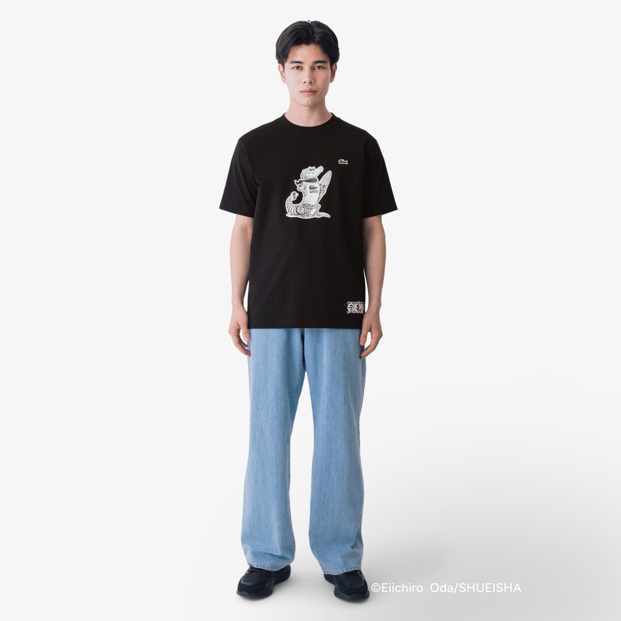 Áo Thun Lacoste Nam Lacoste x ONE PIECE Họa Tiết In