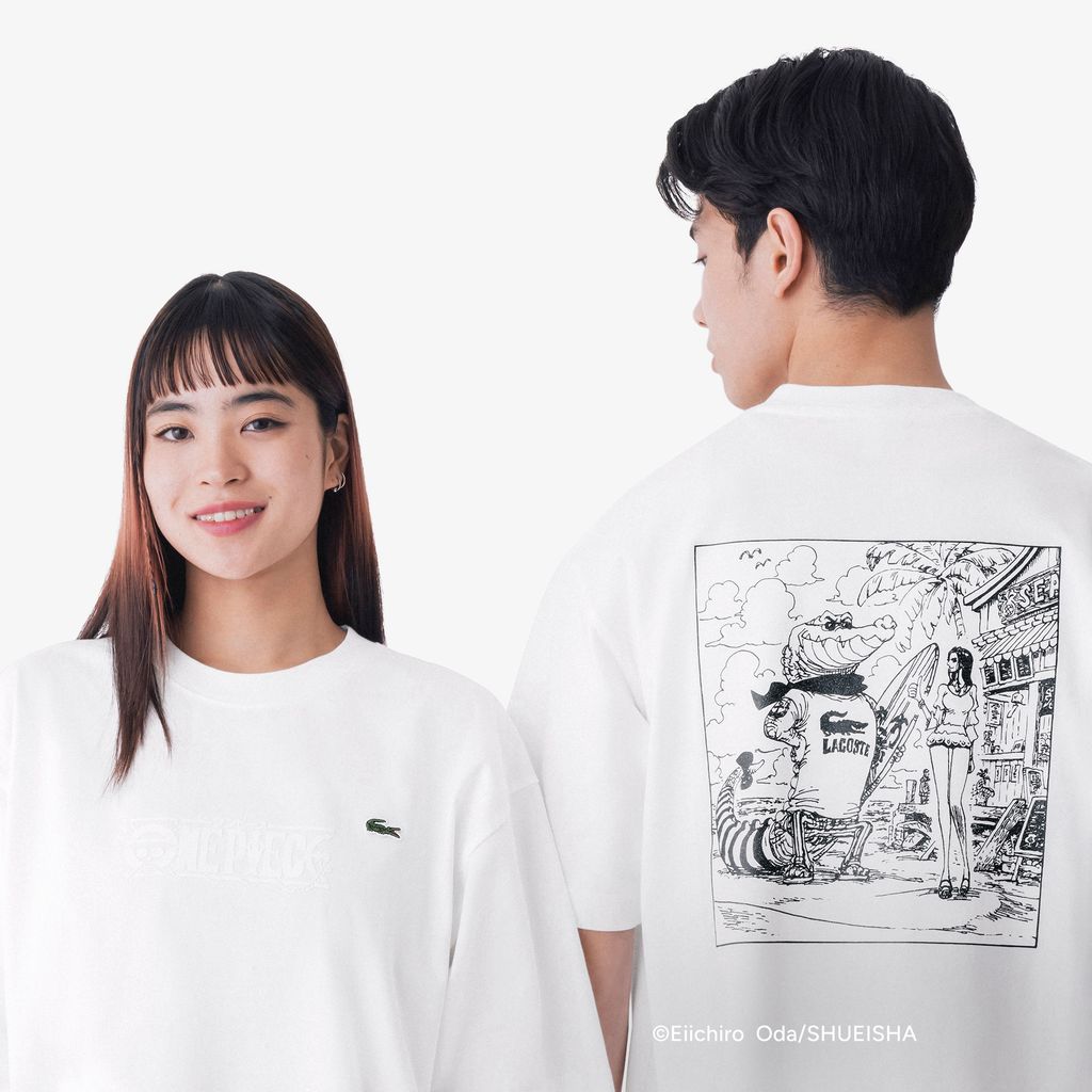 Áo Thun Lacoste Nam Lacoste x ONE PIECE Dáng Rộng