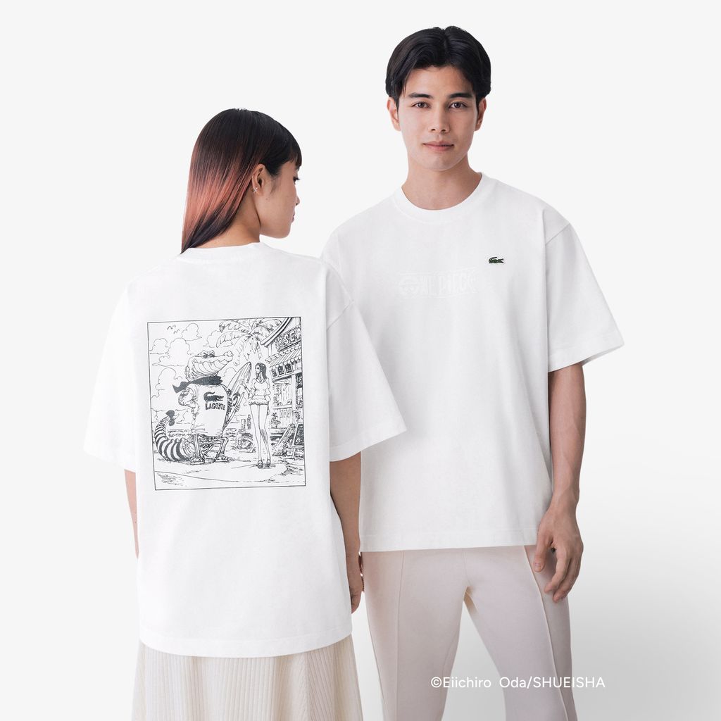 Áo Thun Lacoste Nam Lacoste x ONE PIECE Dáng Rộng
