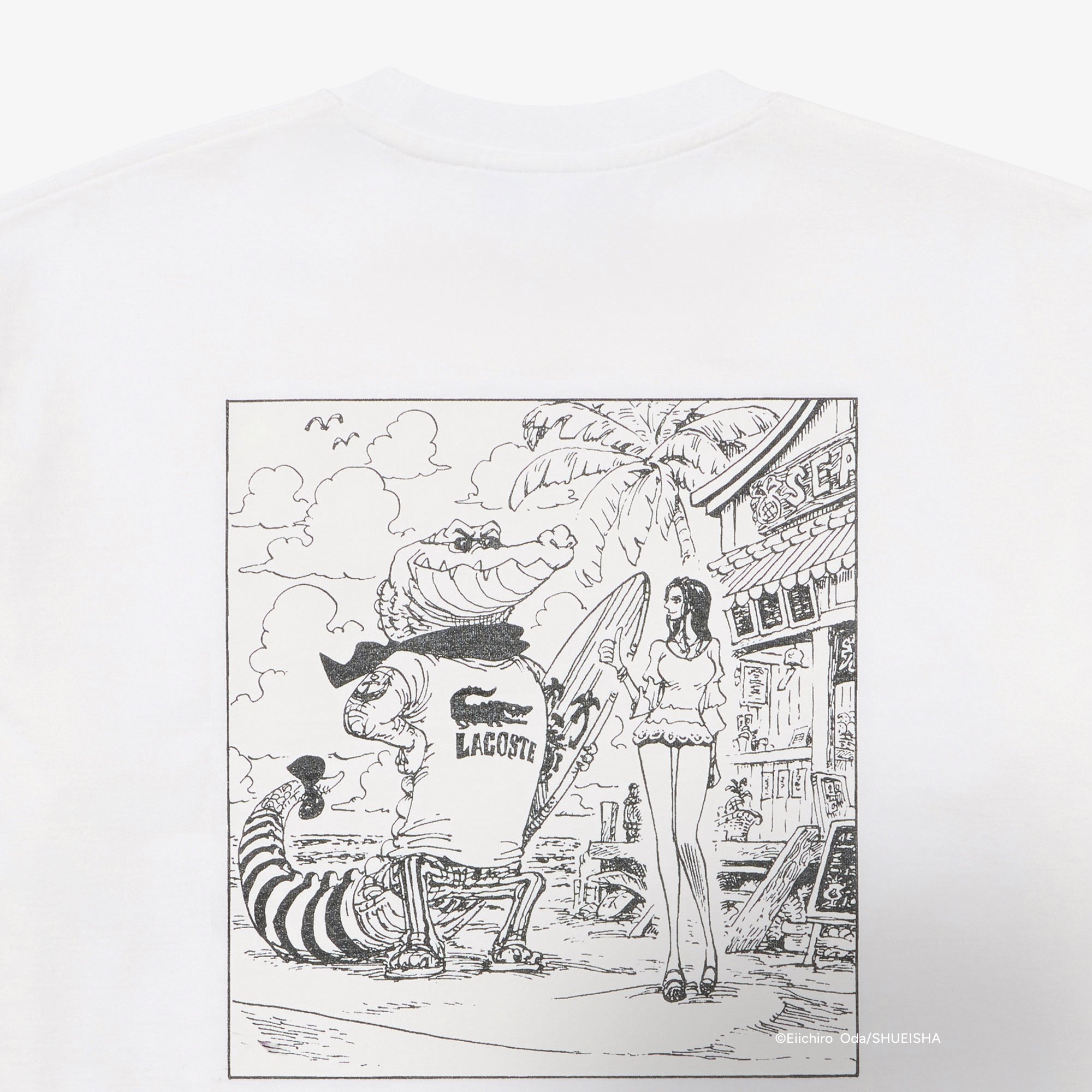Áo Thun Lacoste Nam Lacoste x ONE PIECE Dáng Rộng
