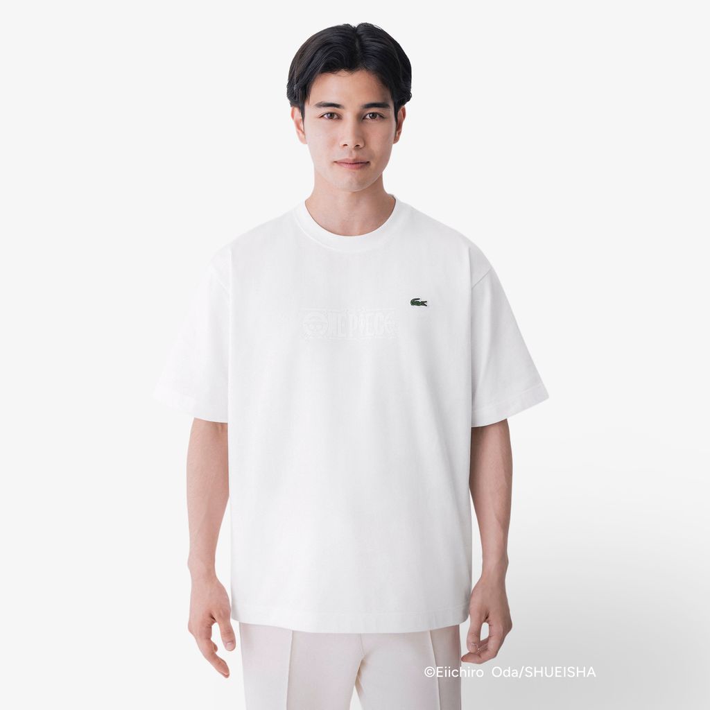 Áo Thun Lacoste Nam Lacoste x ONE PIECE Dáng Rộng