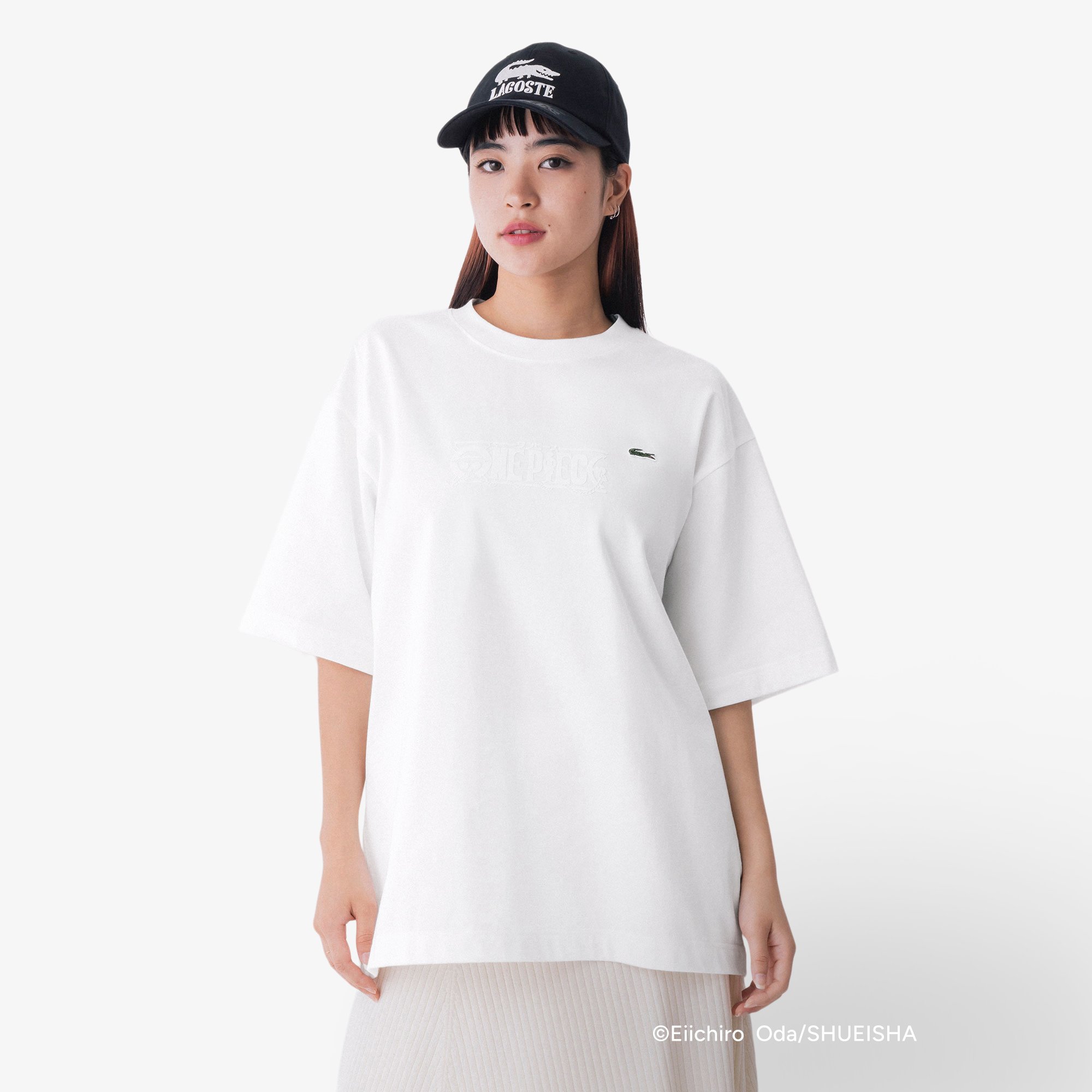 Áo Thun Lacoste Nam Lacoste x ONE PIECE Dáng Rộng