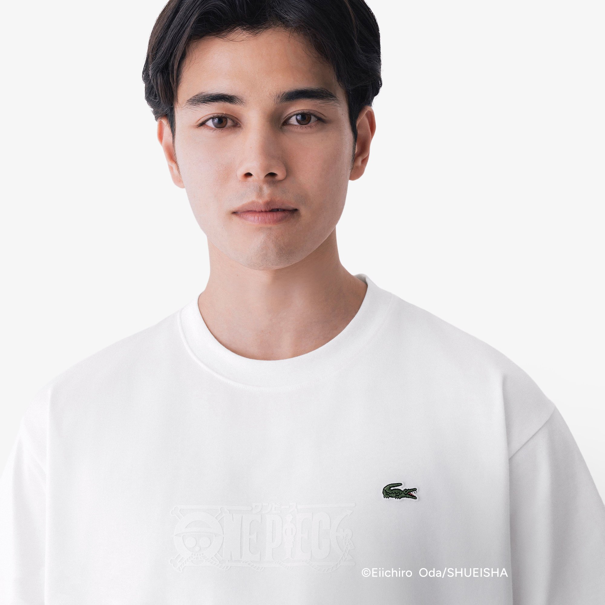 Áo Thun Lacoste Nam Lacoste x ONE PIECE Dáng Rộng