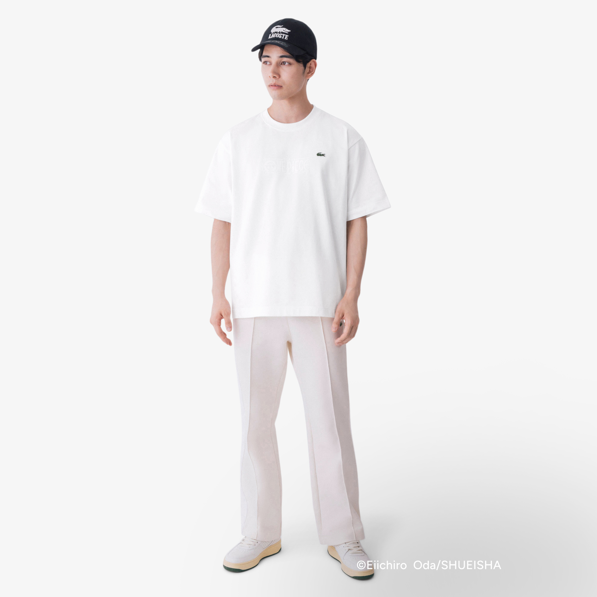 Áo Thun Lacoste Nam Lacoste x ONE PIECE Dáng Rộng