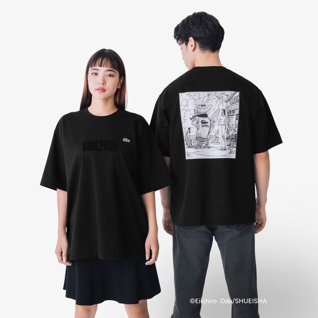 Áo Thun Lacoste Nam Lacoste x ONE PIECE Dáng Rộng