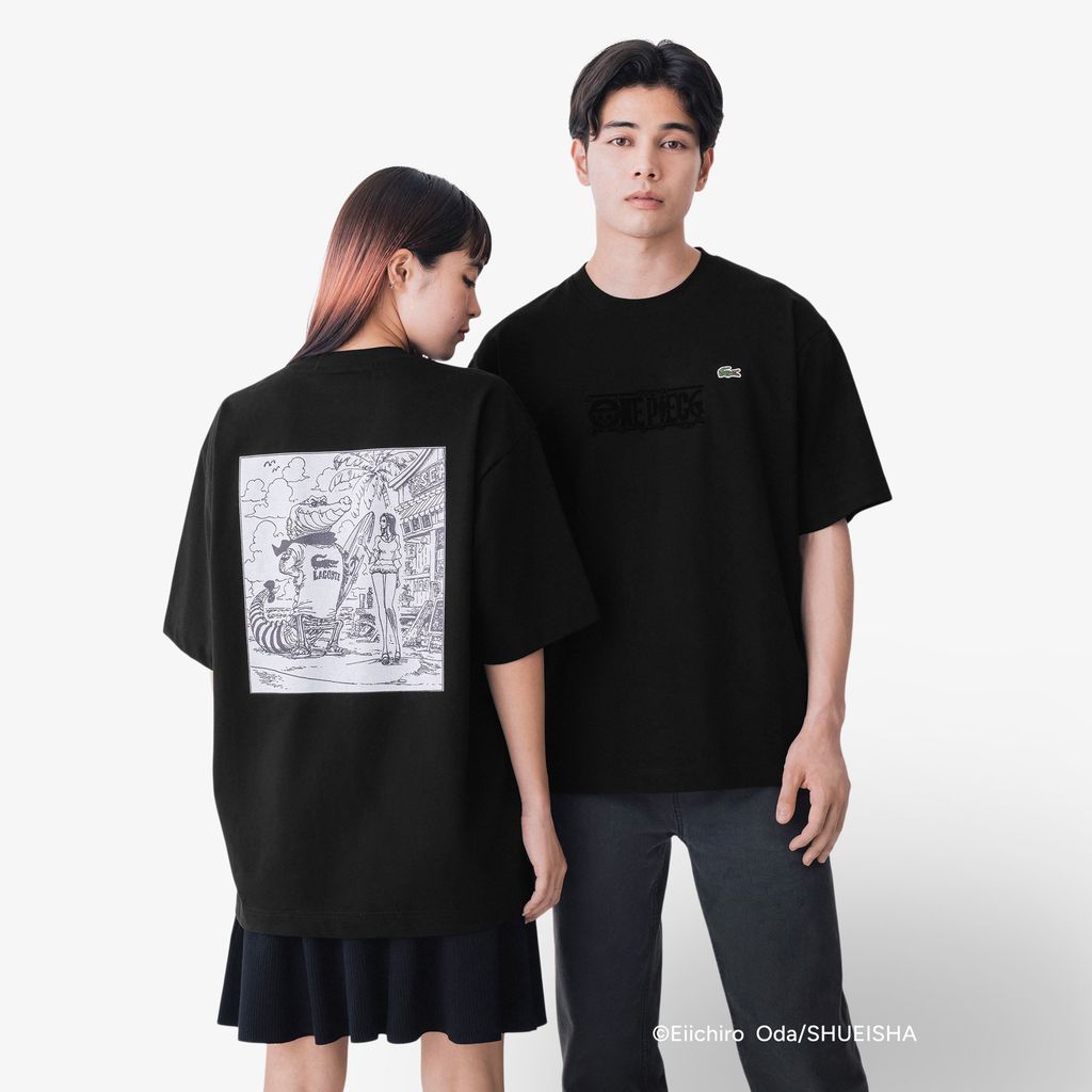 Áo Thun Lacoste Nam Lacoste x ONE PIECE Dáng Rộng