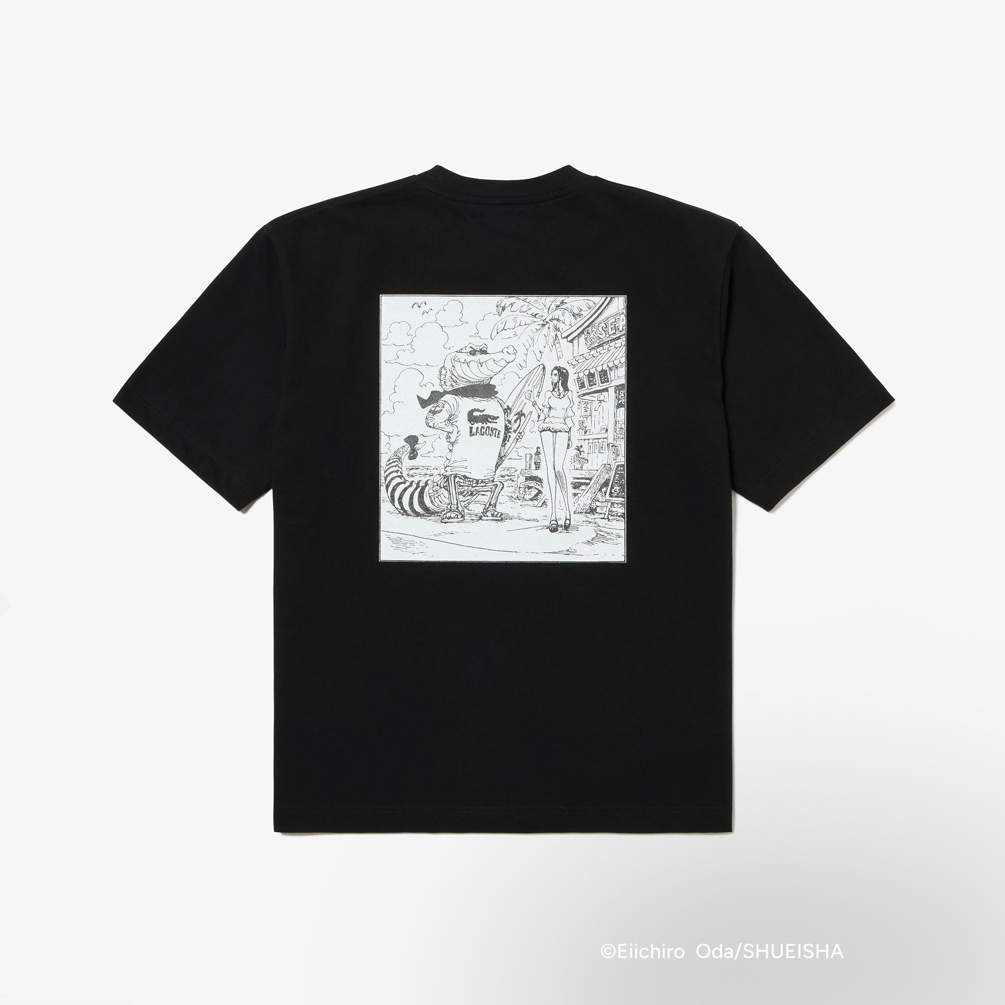 Áo Thun Lacoste Nam Lacoste x ONE PIECE Dáng Rộng