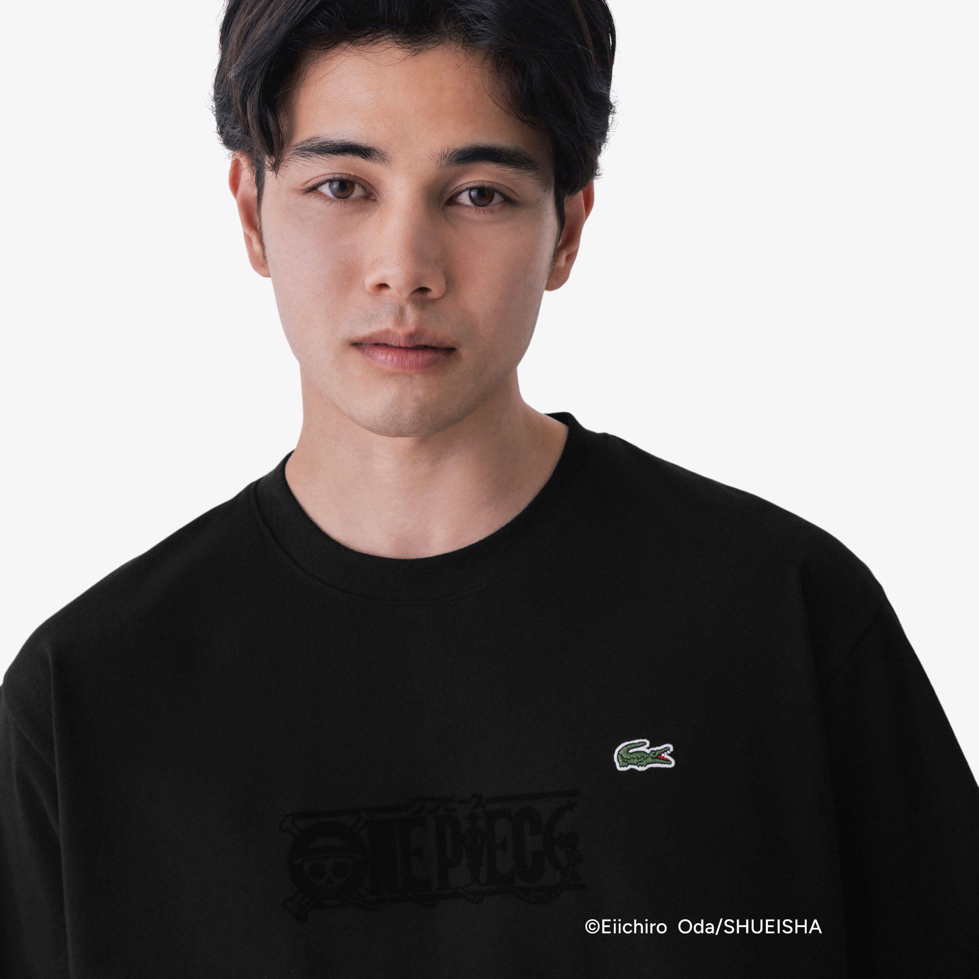 Áo Thun Lacoste Nam Lacoste x ONE PIECE Dáng Rộng