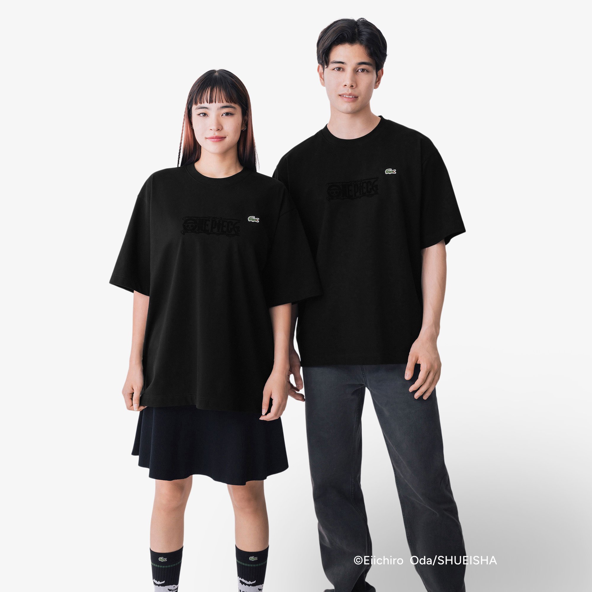 Áo Thun Lacoste Nam Lacoste x ONE PIECE Dáng Rộng