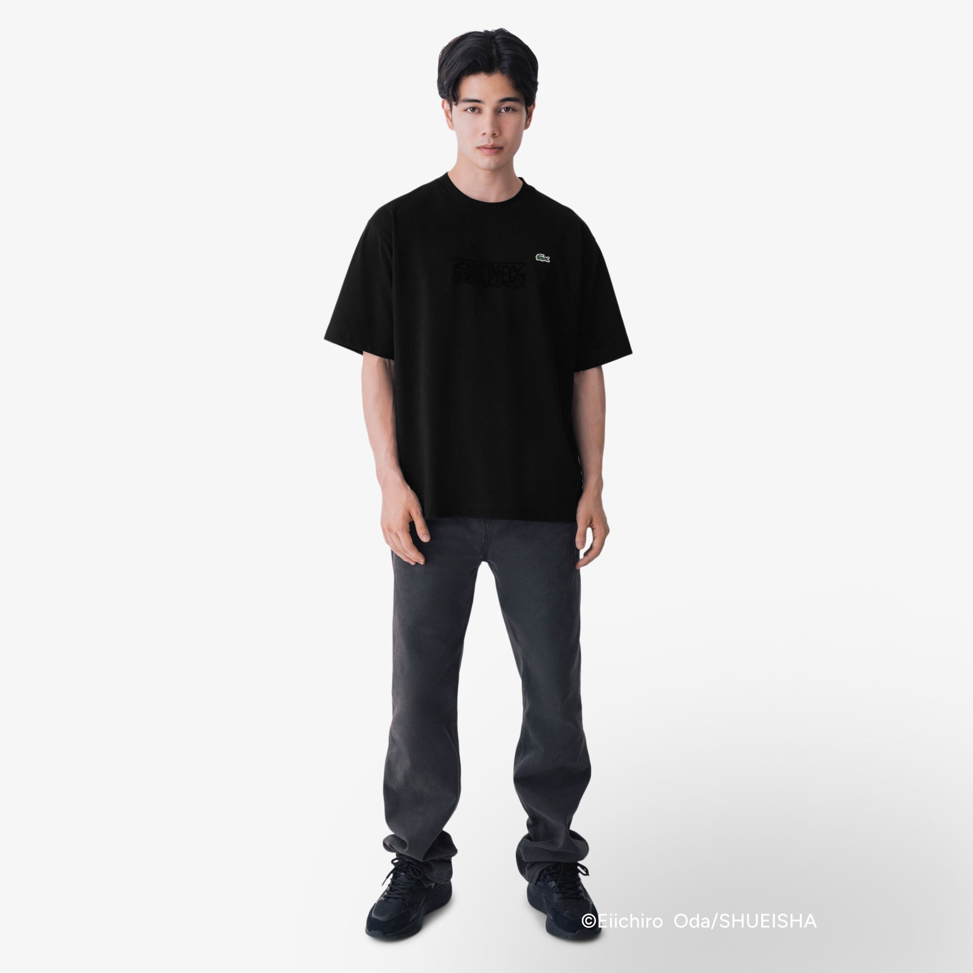 Áo Thun Lacoste Nam Lacoste x ONE PIECE Dáng Rộng