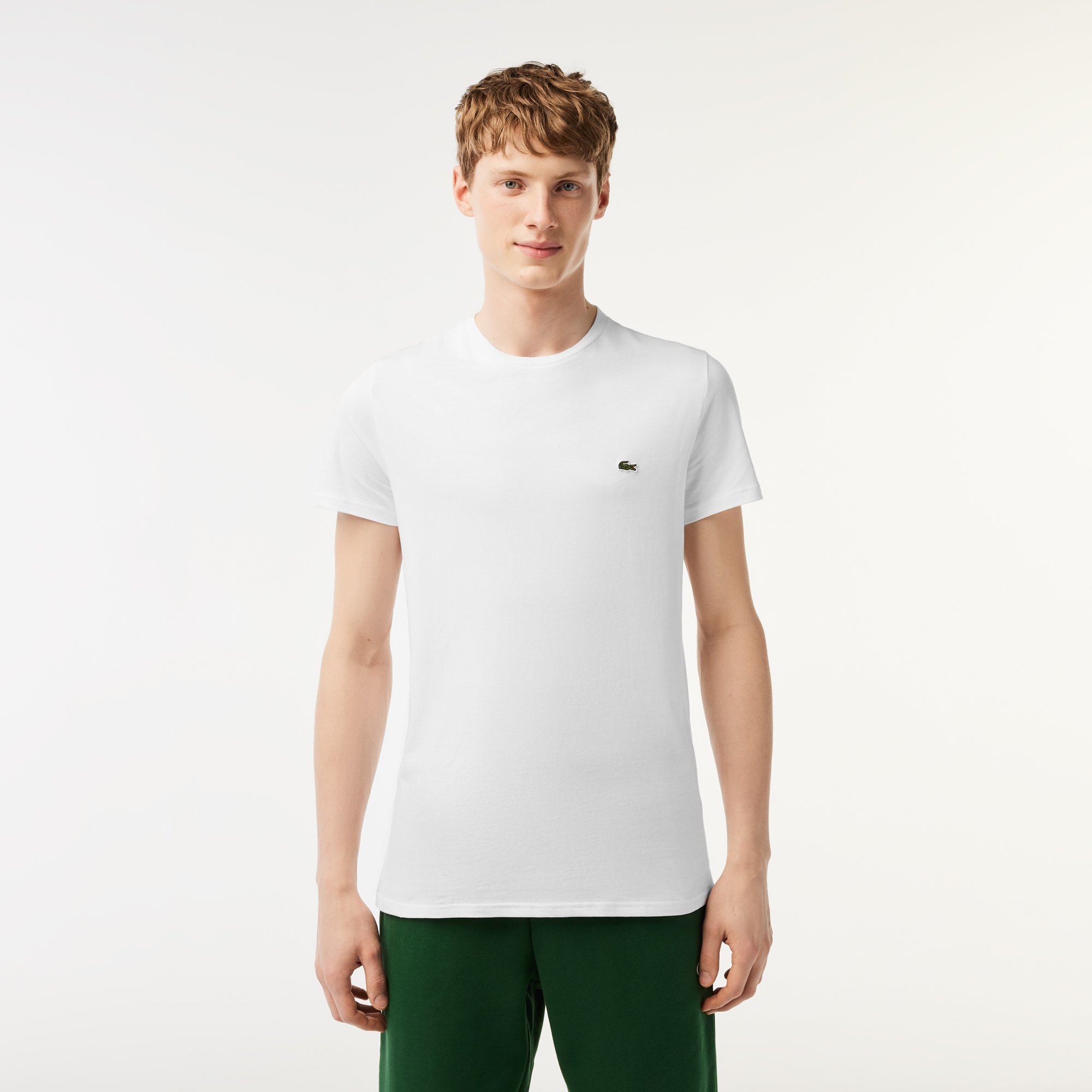 Áo Thun Lacoste Nam Chất Liệu Pima Cotton