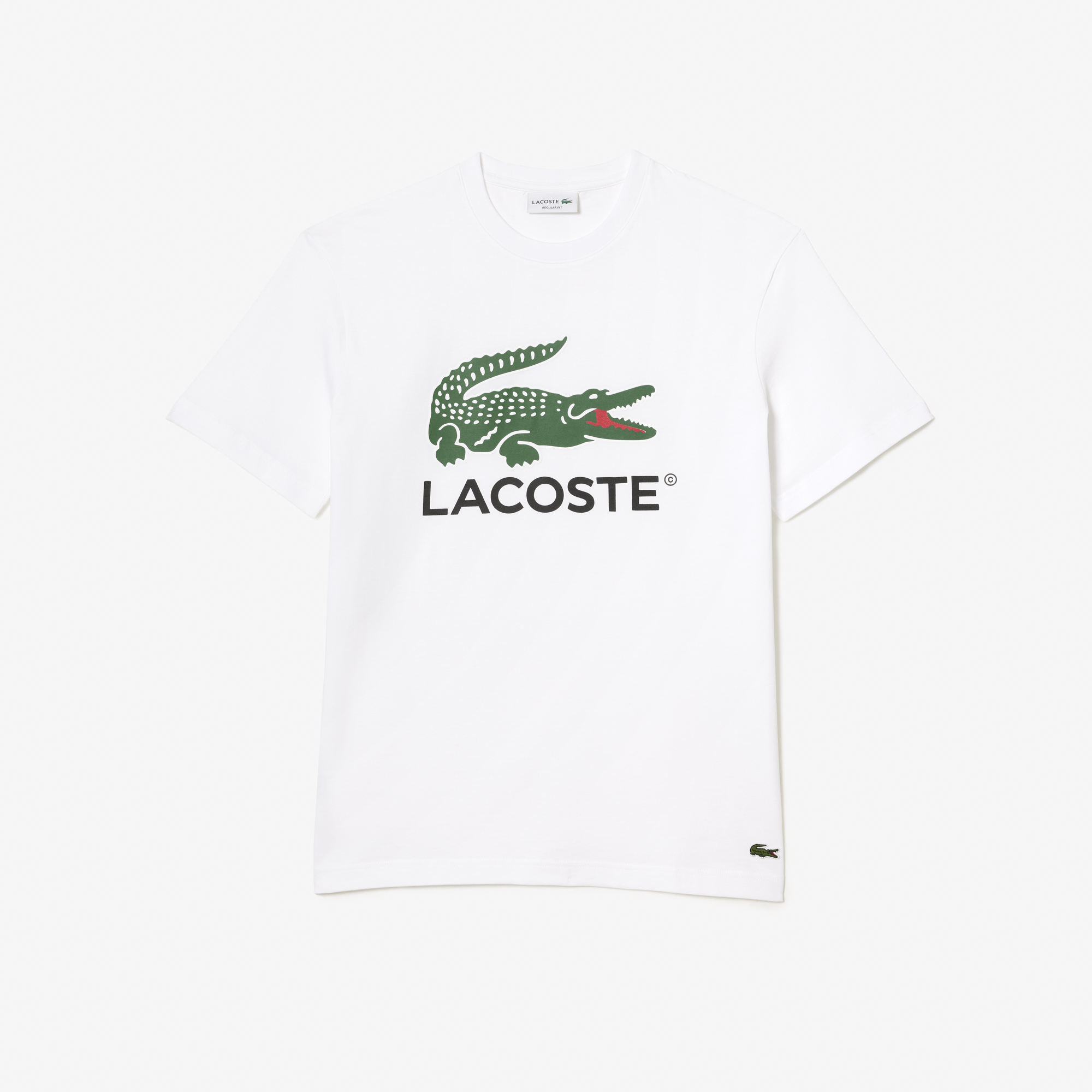 Áo Thun Lacoste Nam Chất Liệu Cotton Họa Tiết Signature Print