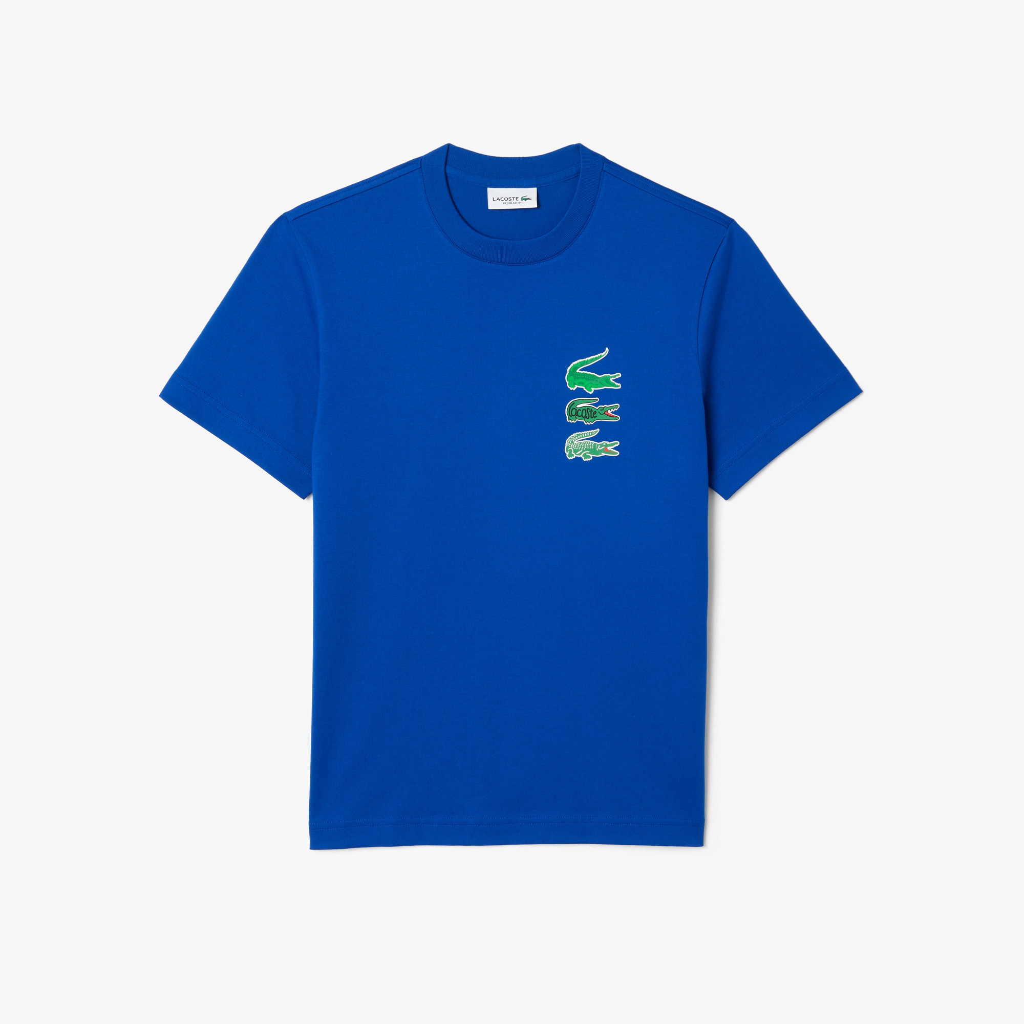 Áo Thun Lacoste Nam Chất Liệu Cotton Họa Tiết In 3D