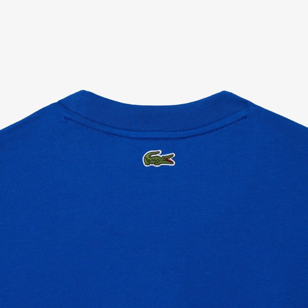 Áo Thun Lacoste Nam Chất Liệu Cotton Họa Tiết In 3D