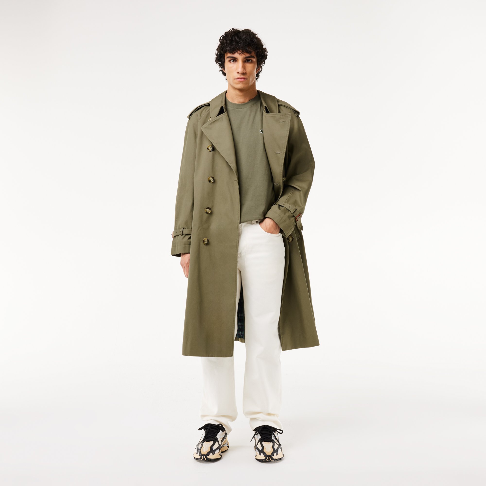 Áo Thun Lacoste Nam Chất Liệu Cotton