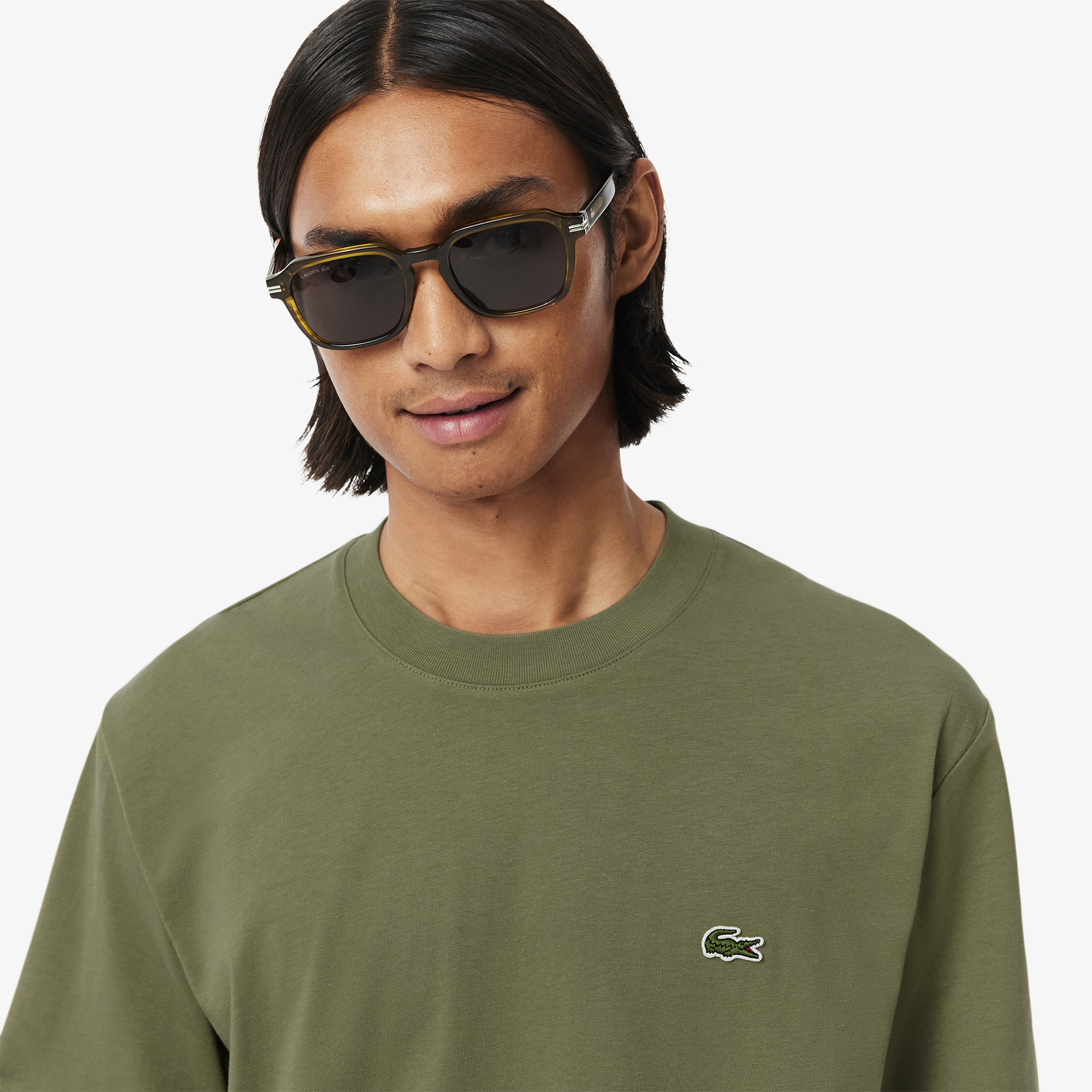 Áo Thun Lacoste Nam Chất Liệu Cotton