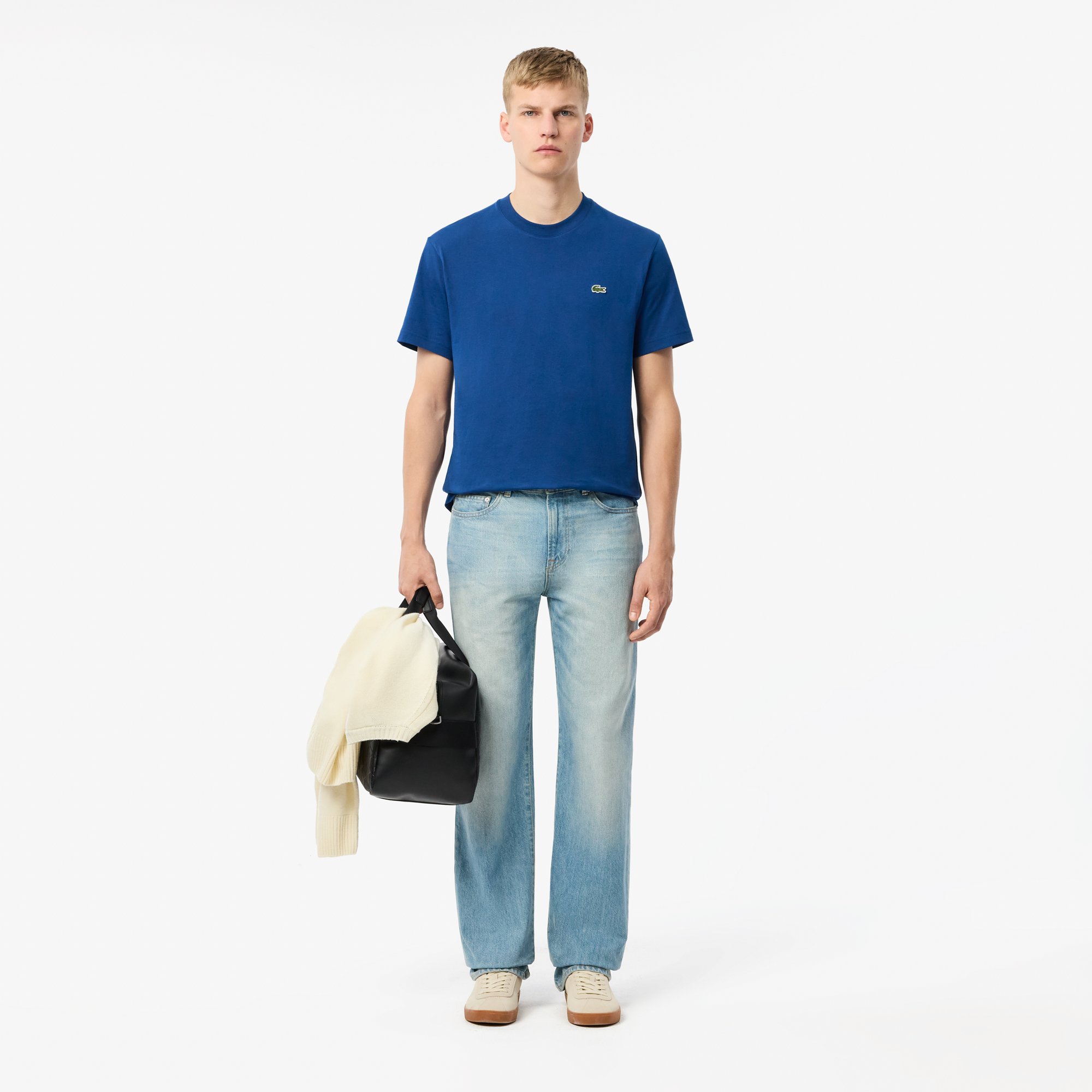 Áo Thun Lacoste Nam Chất Liệu Cotton