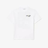 Áo Thun Lacoste Nam In Mặt Sau Chất Liệu Cotton Jersey Dày