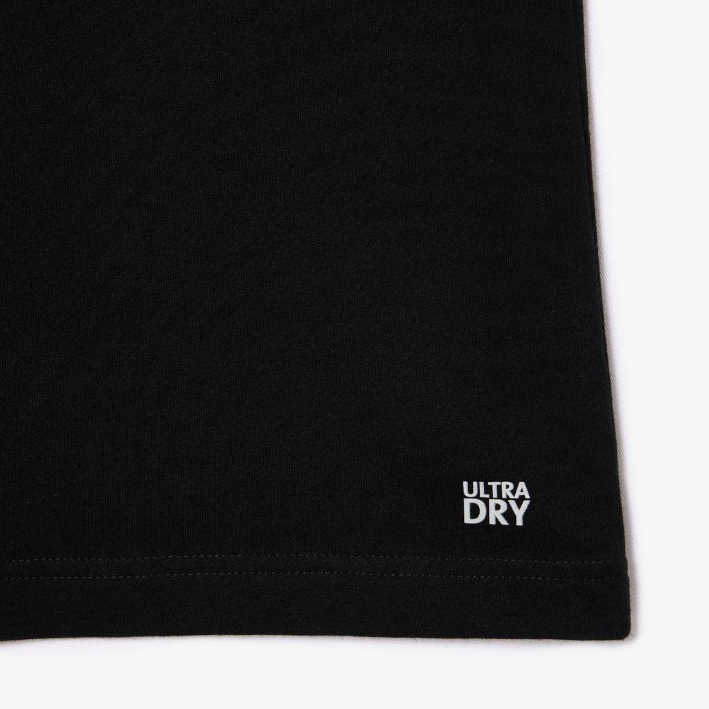 Áo Thun Thể Thao Lacoste Nam Công Nghệ Ultra-Dry Có Họa Tiết In