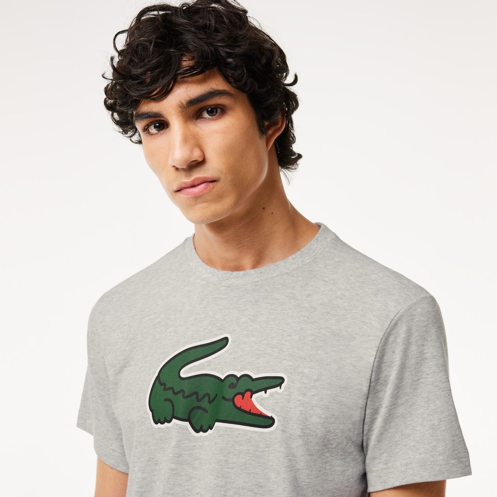 Áo Thun Thể Thao Lacoste Nam Cỡ XXL Có Logo Công Nghệ Ultra Dry