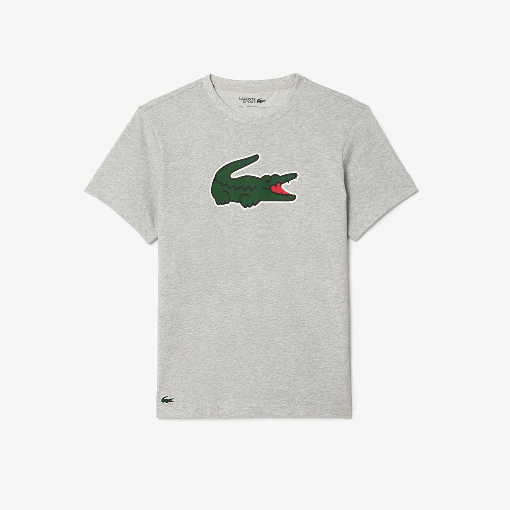 Áo Thun Thể Thao Lacoste Nam Cỡ XXL Có Logo Công Nghệ Ultra Dry