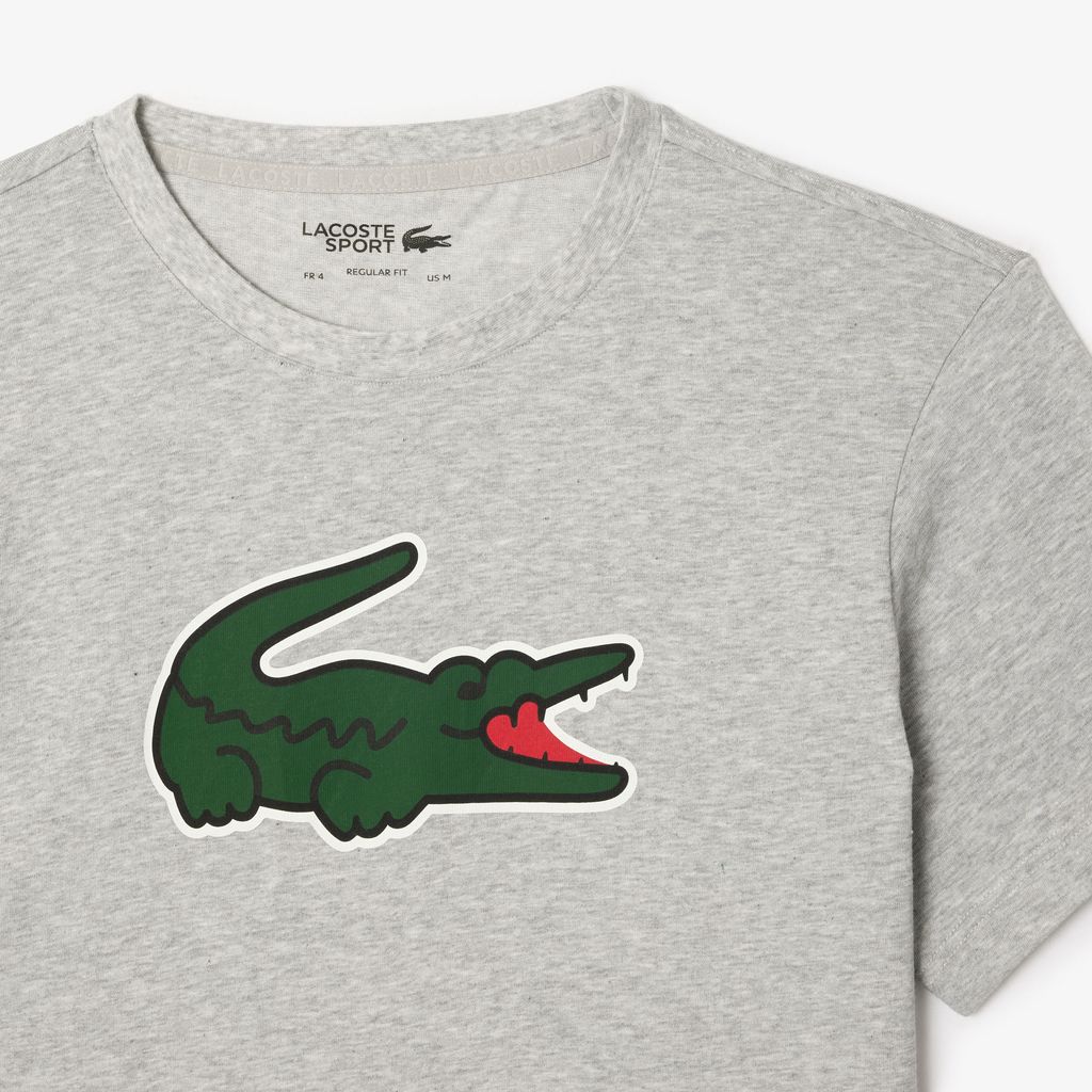 Áo Thun Thể Thao Lacoste Nam Cỡ XXL Có Logo Công Nghệ Ultra Dry