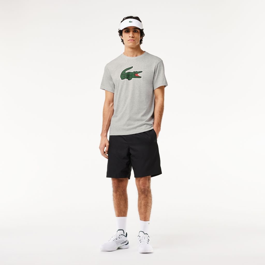 Áo Thun Thể Thao Lacoste Nam Cỡ XXL Có Logo Công Nghệ Ultra Dry