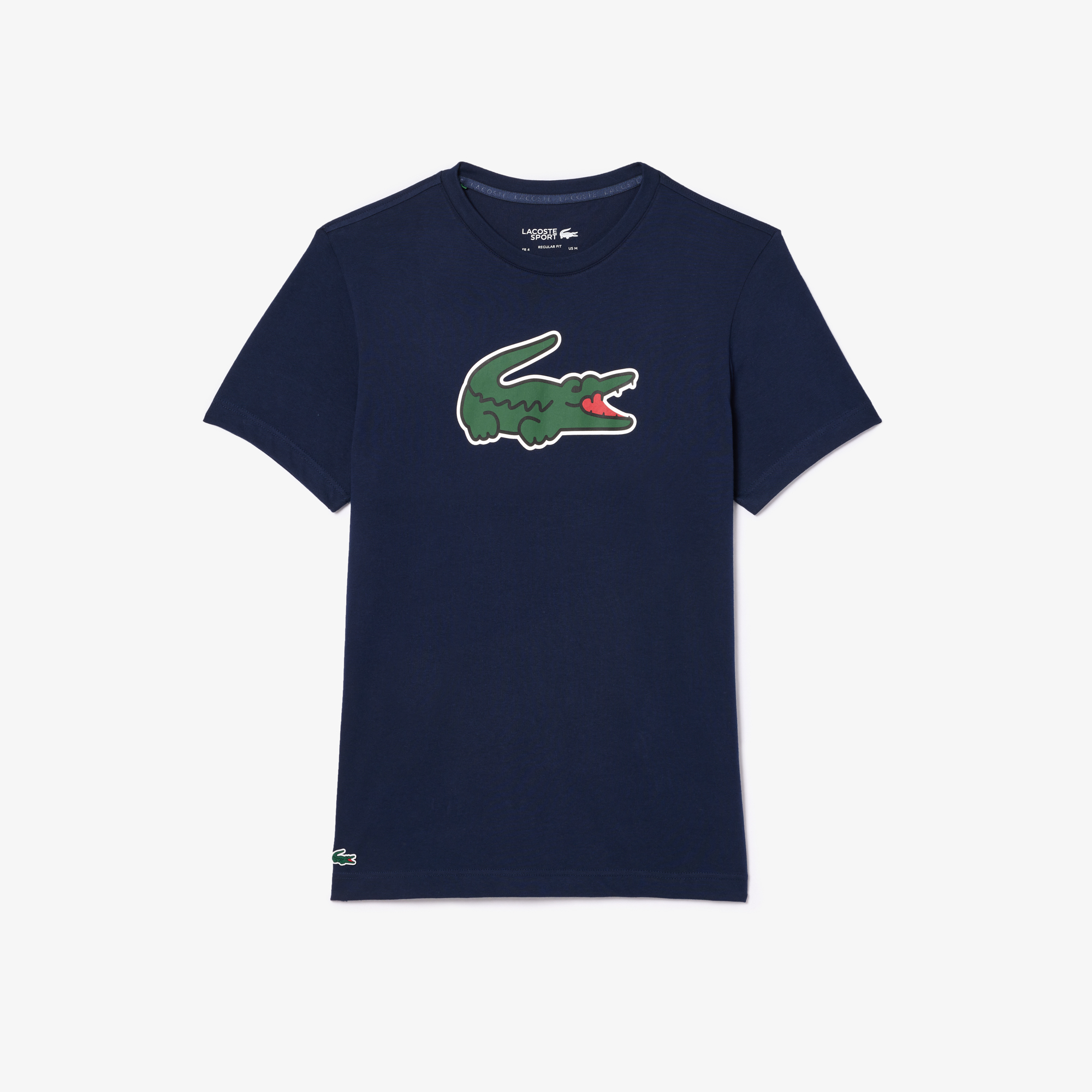 Áo Thun Thể Thao Lacoste Nam Cỡ XXL Có Logo Công Nghệ Ultra Dry