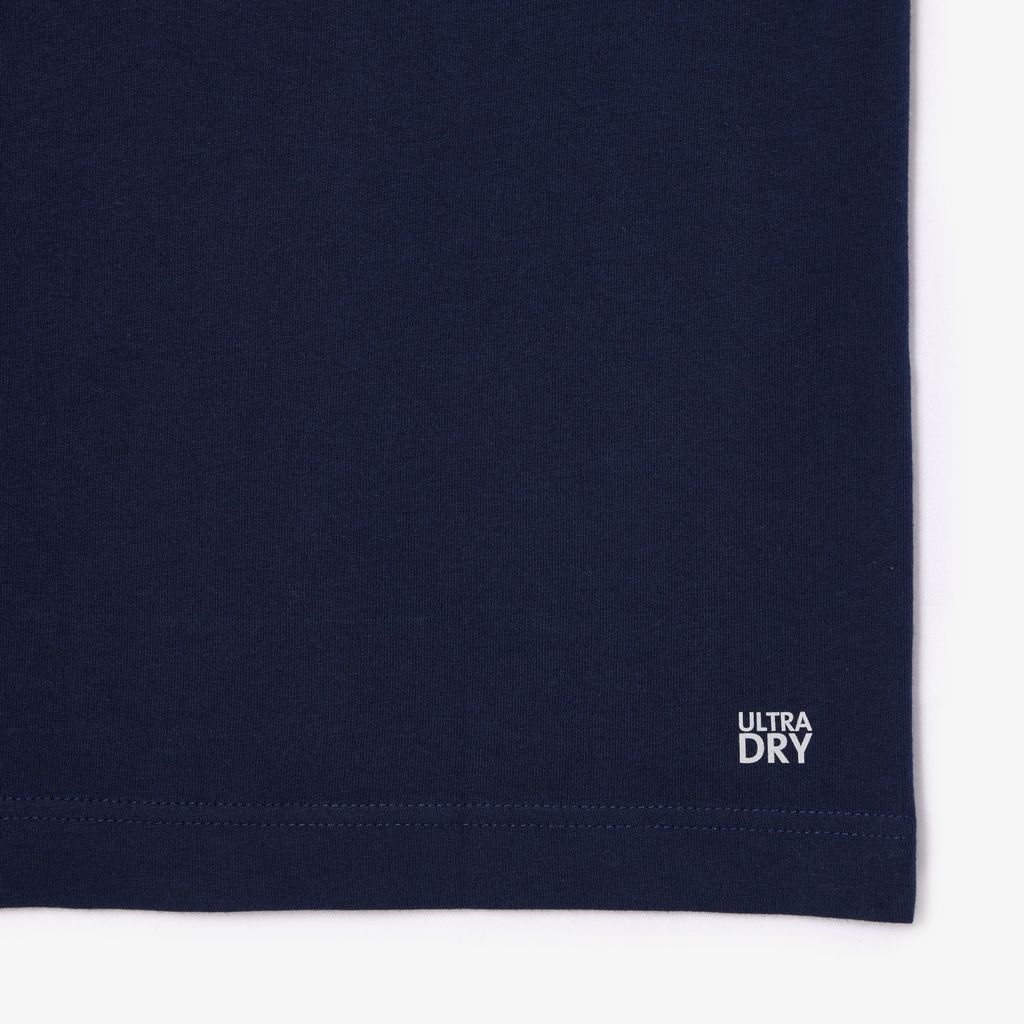 Áo Thun Thể Thao Lacoste Nam Cỡ XXL Có Logo Công Nghệ Ultra Dry