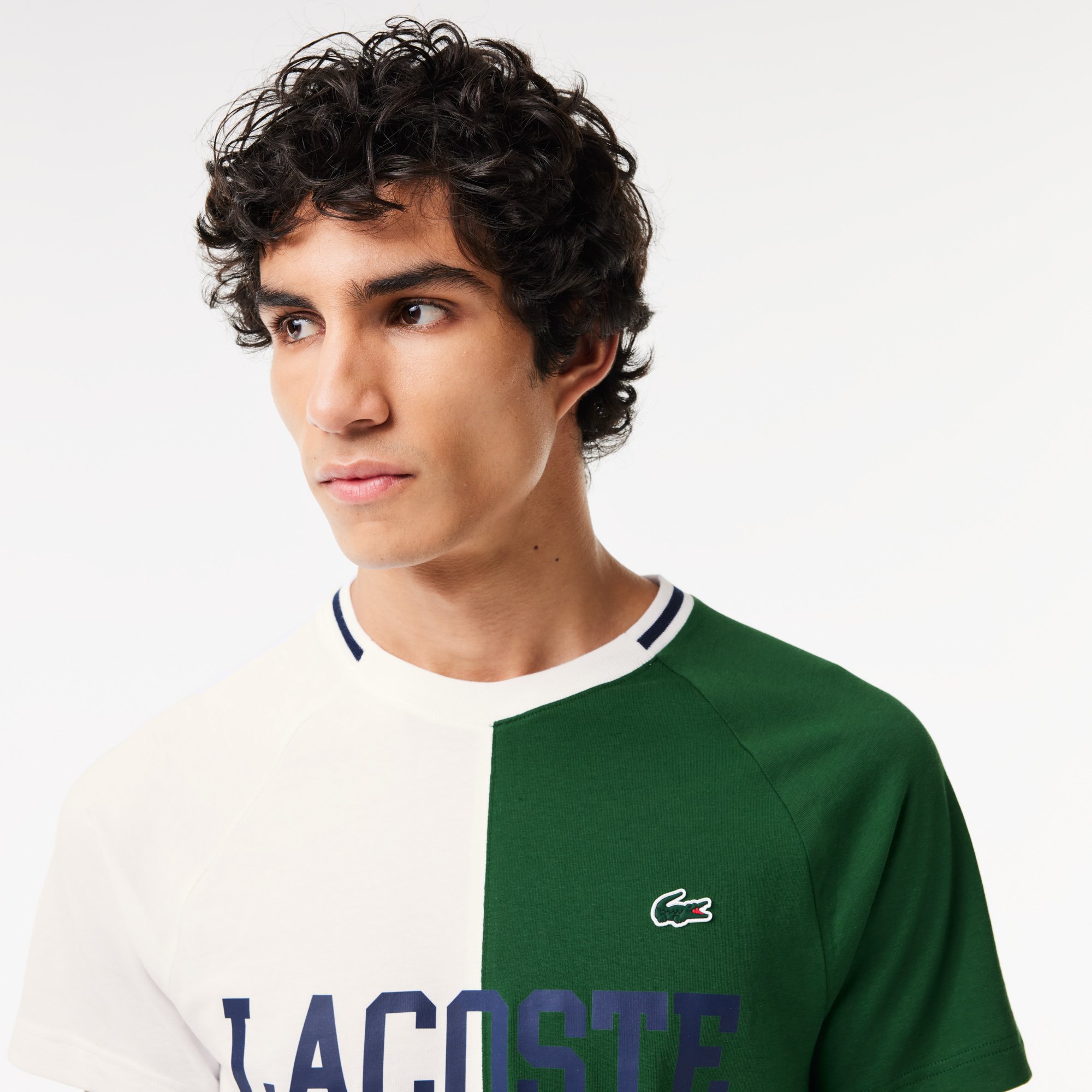 Áo Thun Tennis Lacoste Nam x Daniil Medvedev Công Nghệ Ultra-Dry