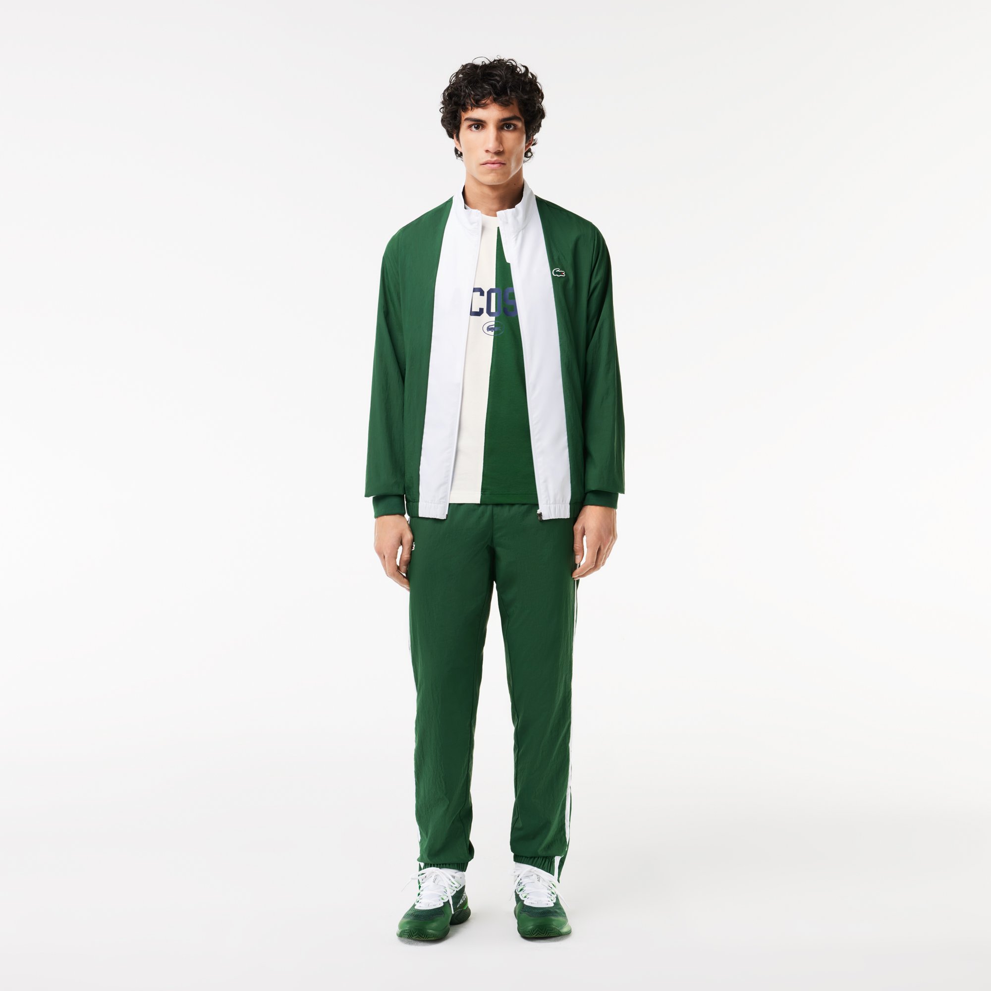 Áo Thun Tennis Lacoste Nam x Daniil Medvedev Công Nghệ Ultra-Dry