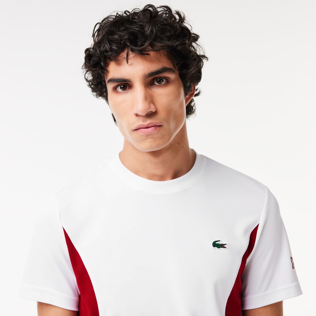 Áo Thun Tennis Lacoste Nam Lacoste x Novak Djokovic