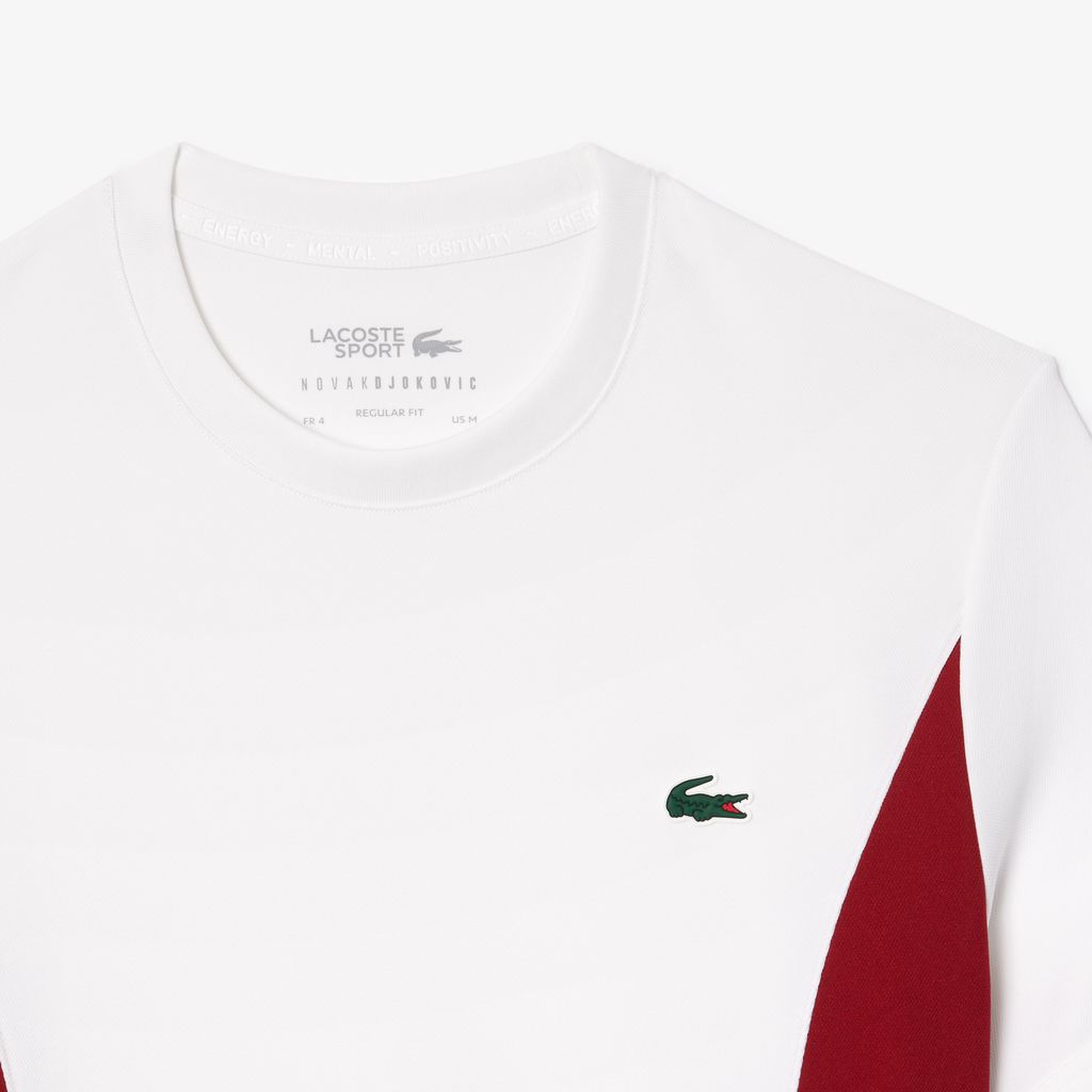 Áo Thun Tennis Lacoste Nam Lacoste x Novak Djokovic