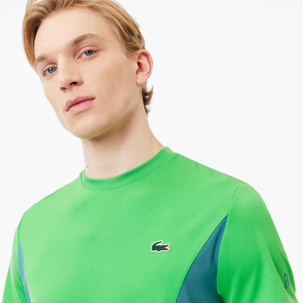 Áo Thun Tennis Lacoste Nam Lacoste x Novak Djokovic