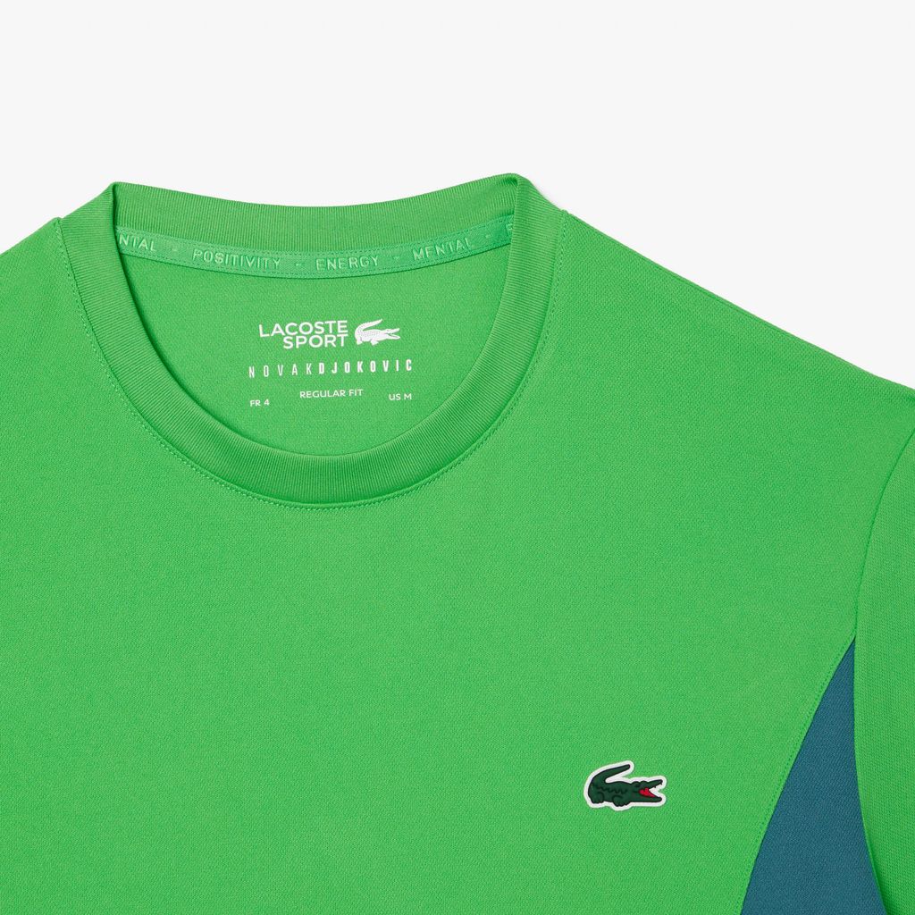 Áo Thun Tennis Lacoste Nam Lacoste x Novak Djokovic