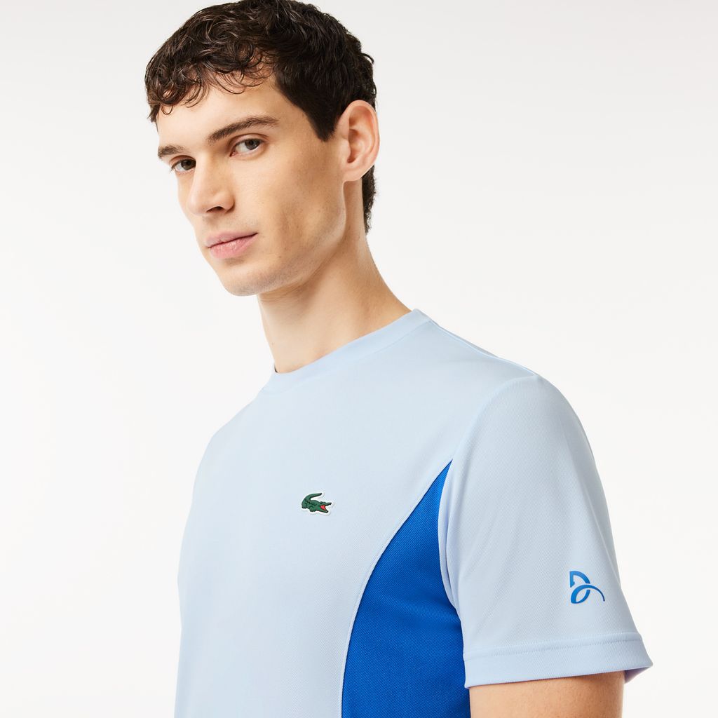 Áo Thun Tennis Lacoste Nam Lacoste x Novak Djokovic