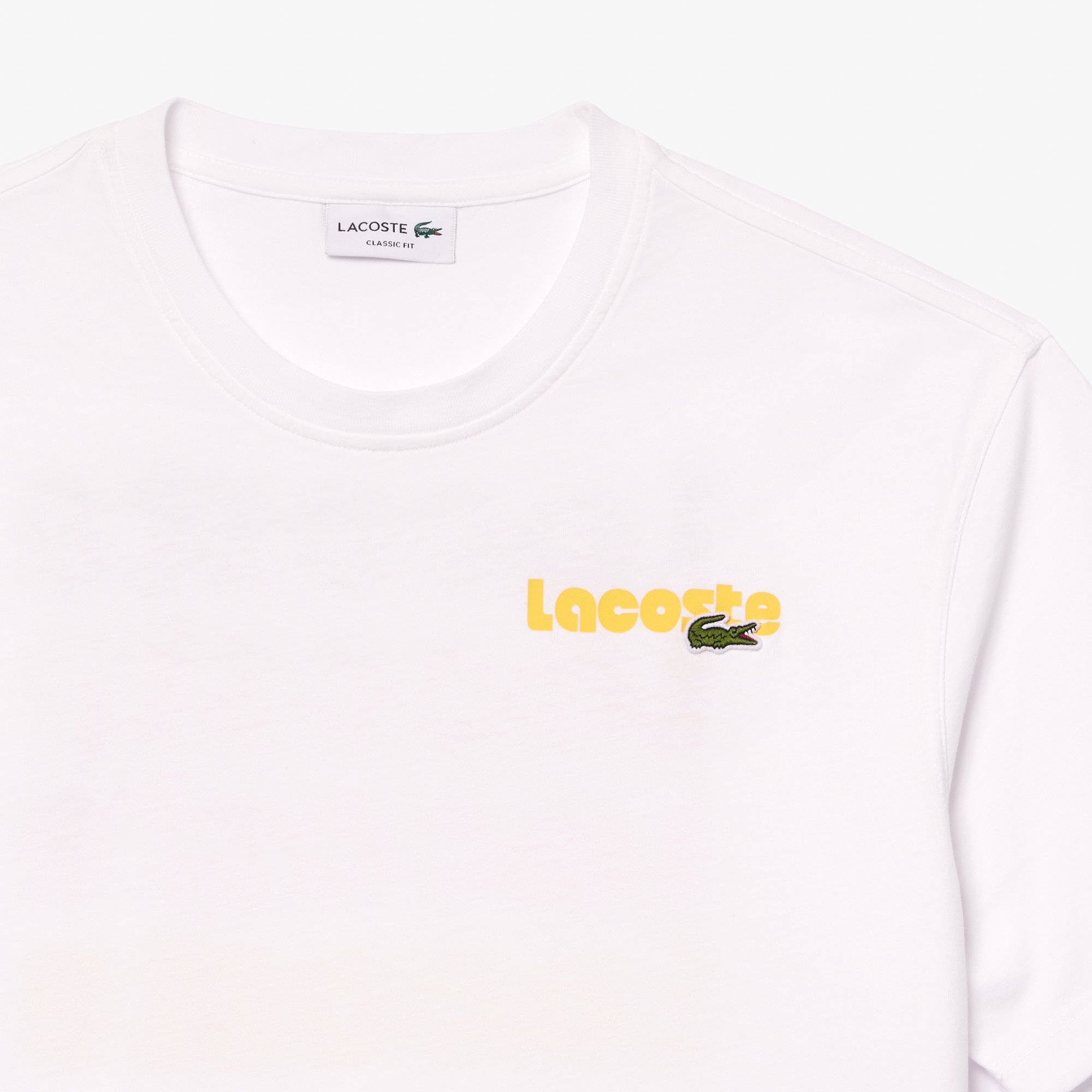 Áo Thun Lacoste Nam Hiệu Ứng Wash Họa Tiết Ombré