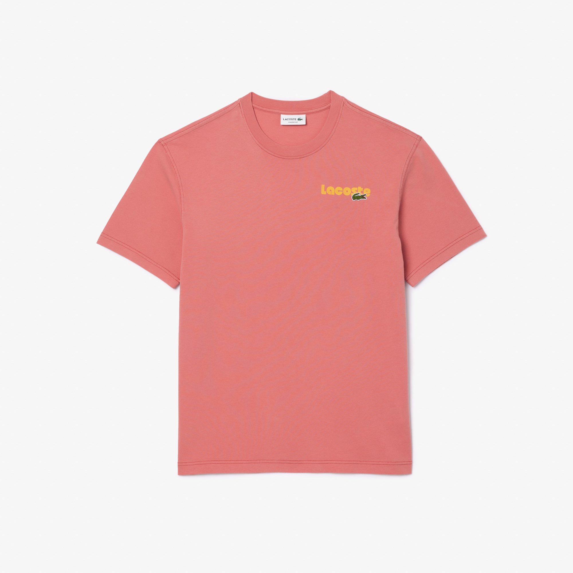 Áo Thun Lacoste Nam Hiệu Ứng Wash Họa Tiết Ombré