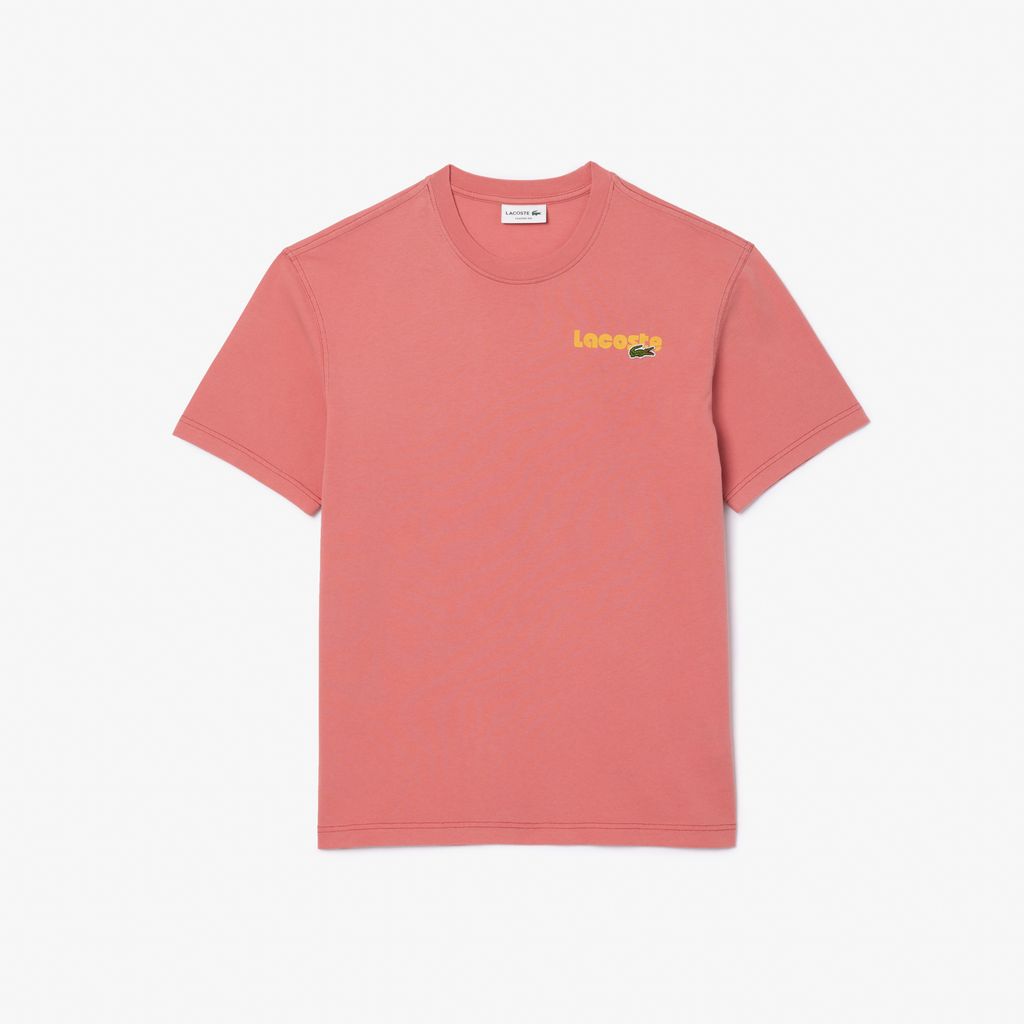 Áo Thun Lacoste Nam Hiệu Ứng Wash Họa Tiết Ombré