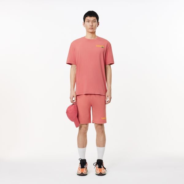 Áo Thun Lacoste Nam Hiệu Ứng Wash Họa Tiết Ombré